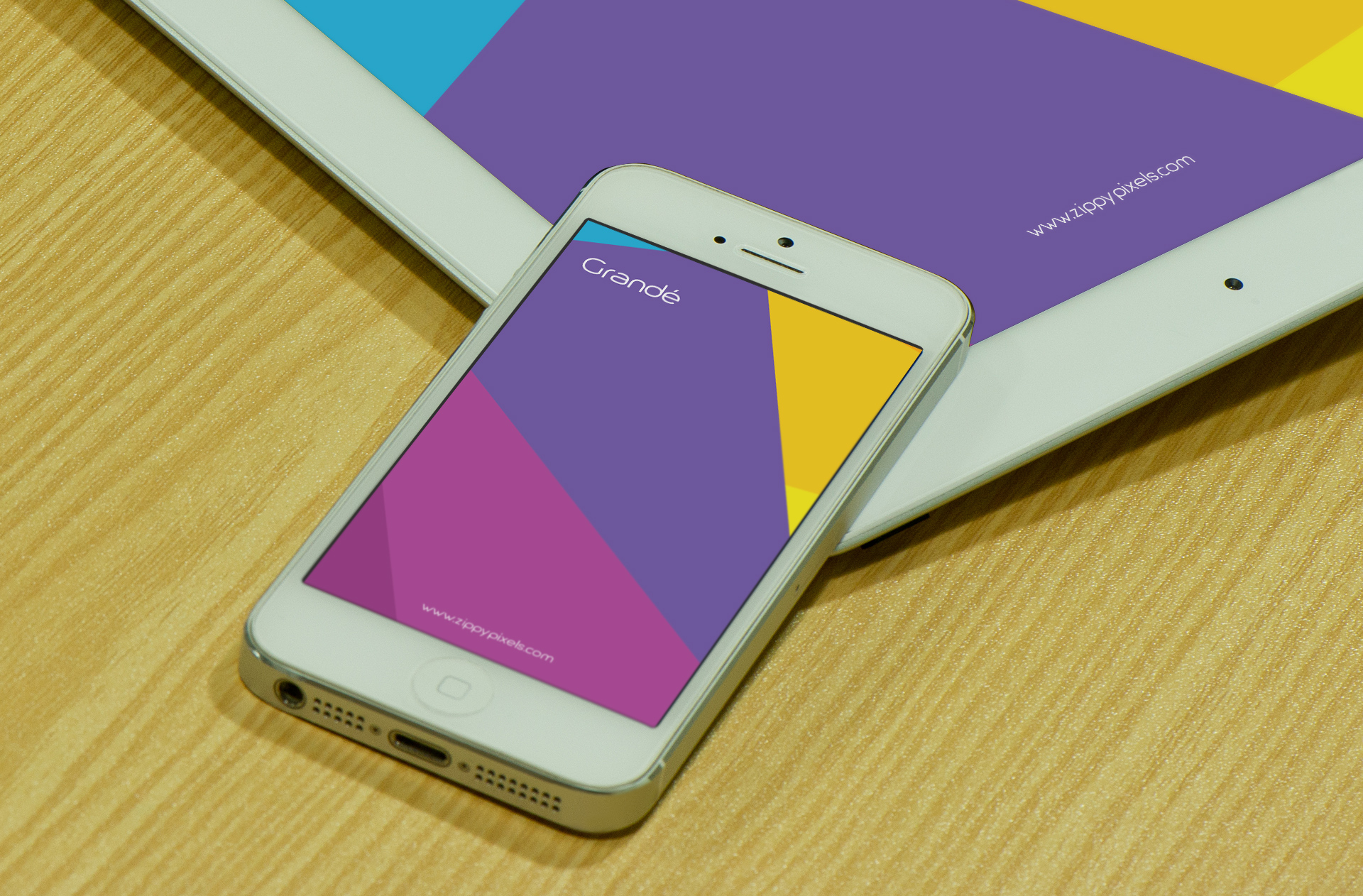 app showcase PSD