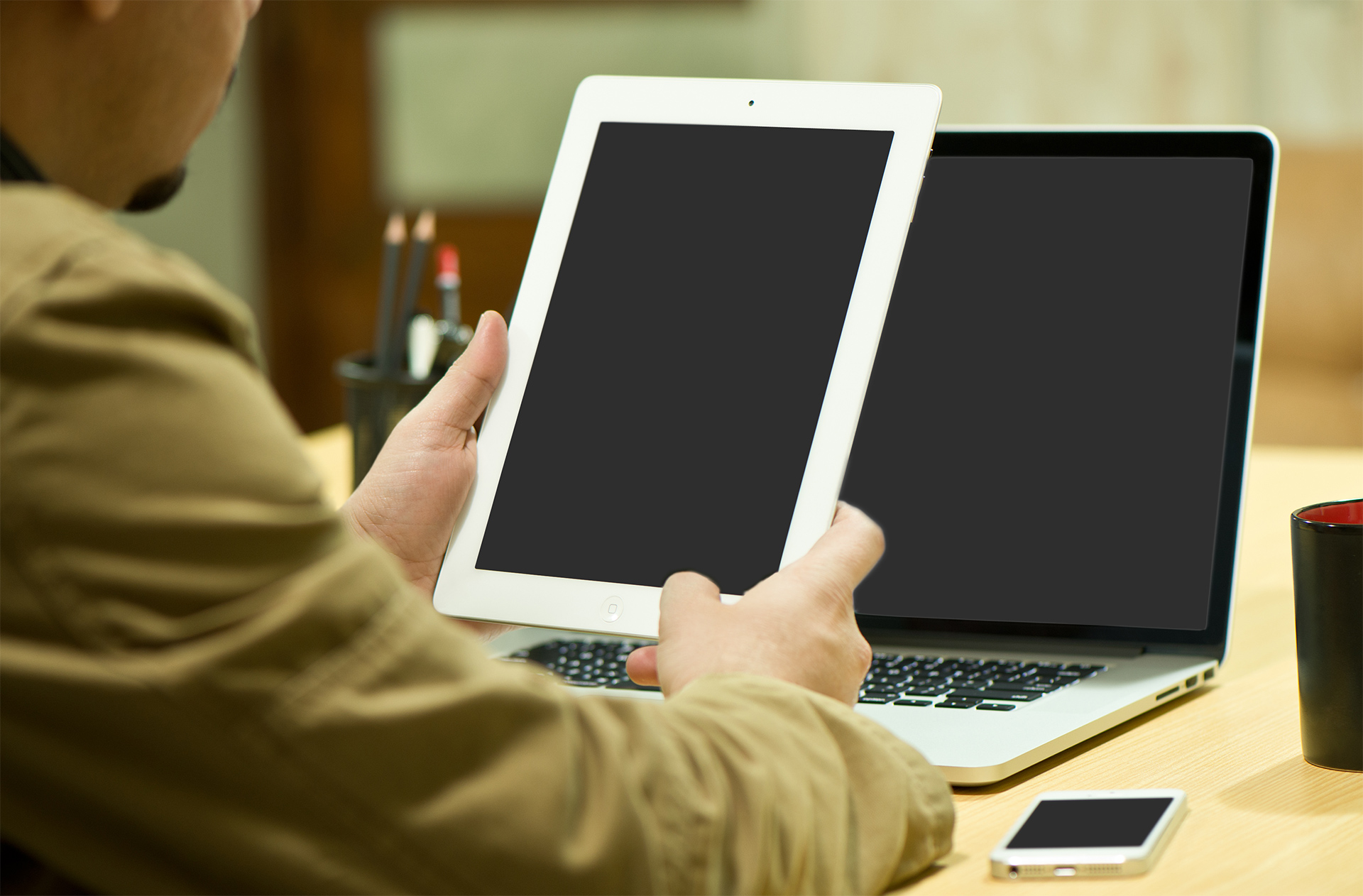 app design mock-up