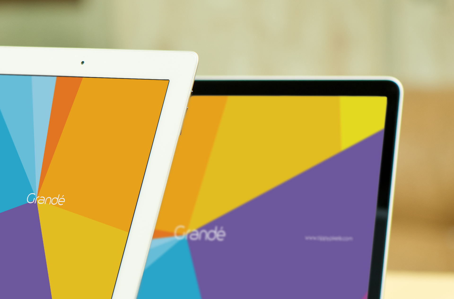 app design mock-up