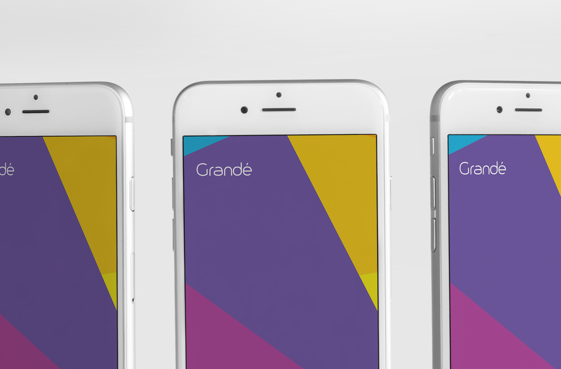 app showcase mock-up