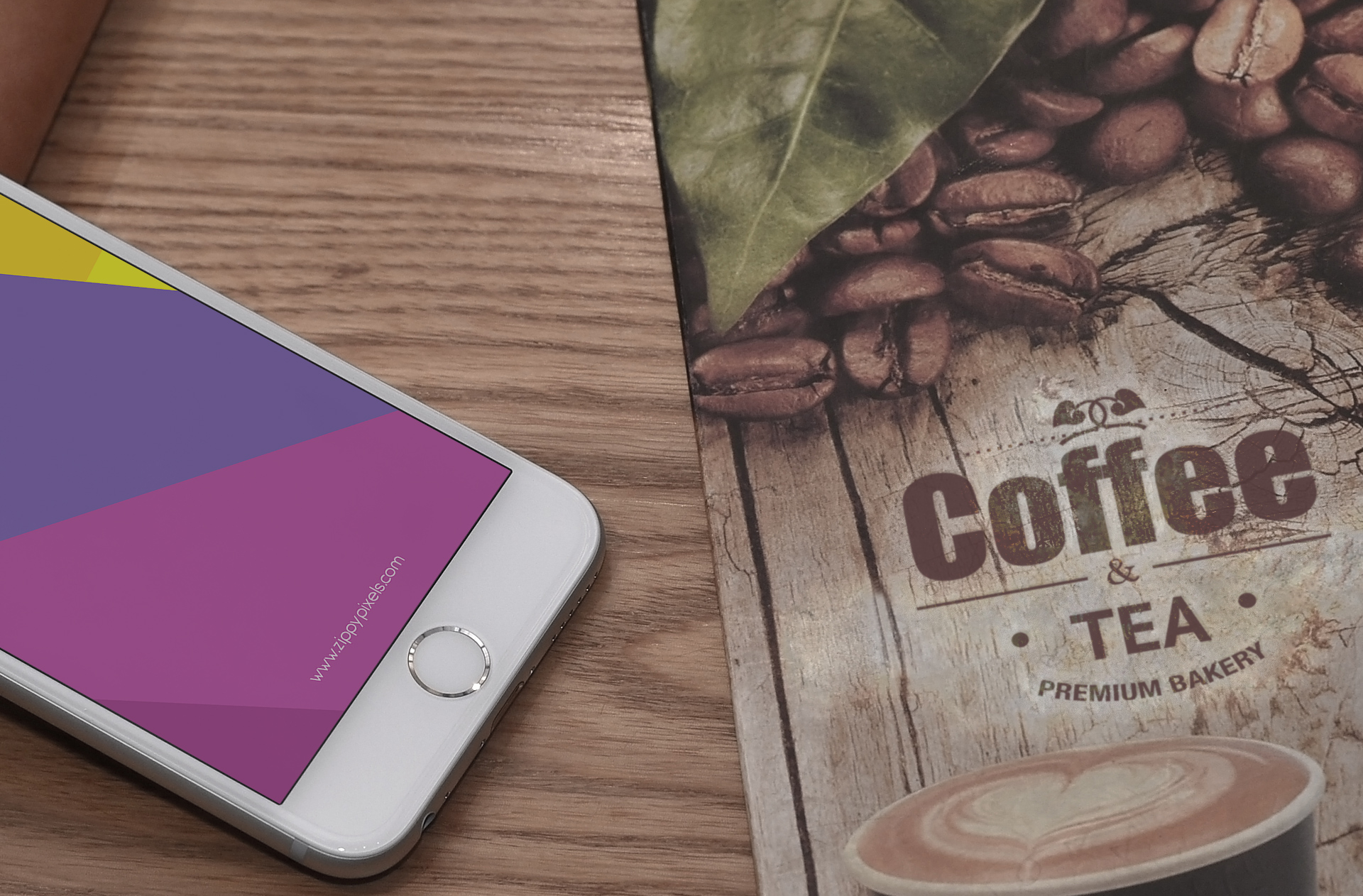 app branding mock-up