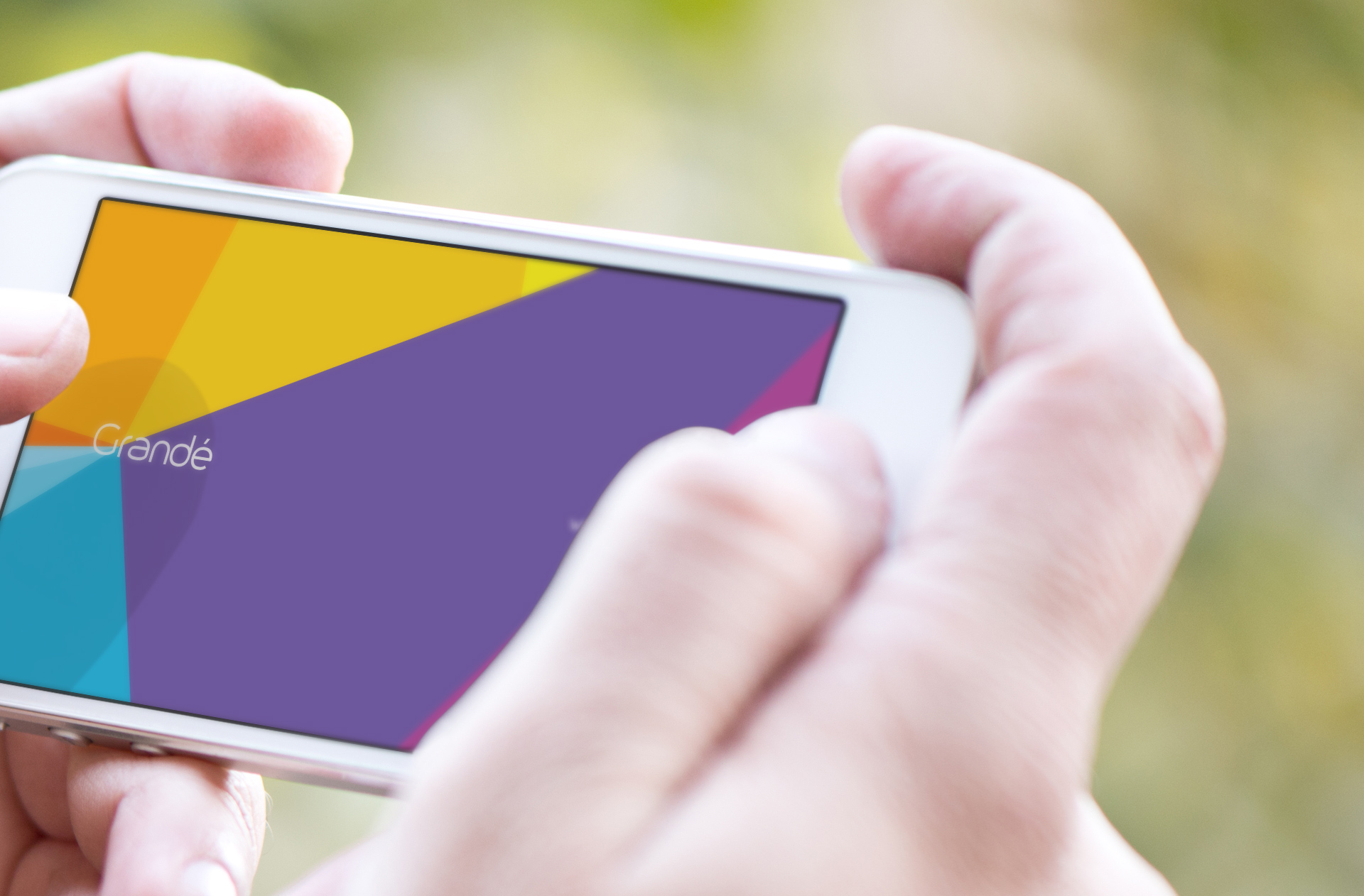 app showcase mock-up