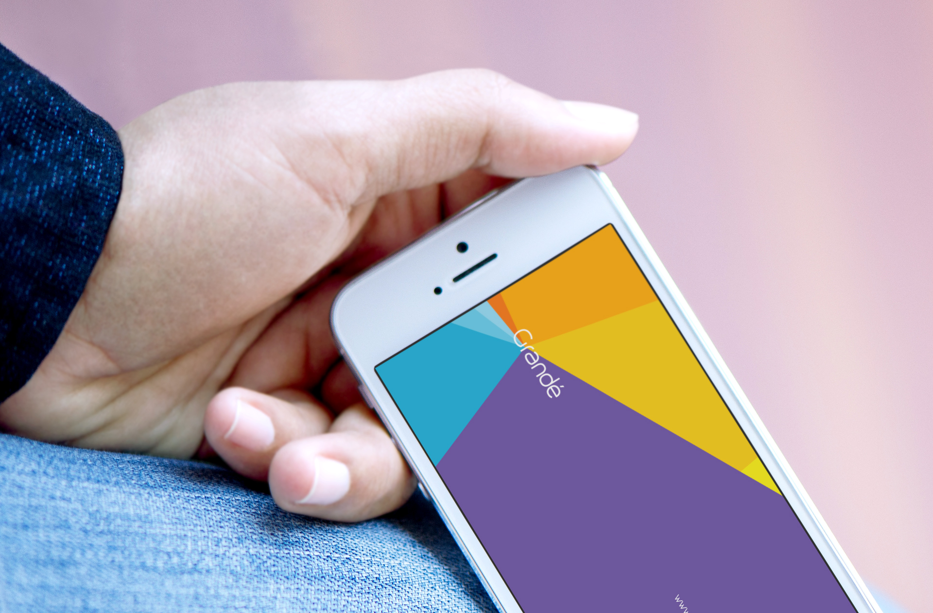 app showcase mock-up