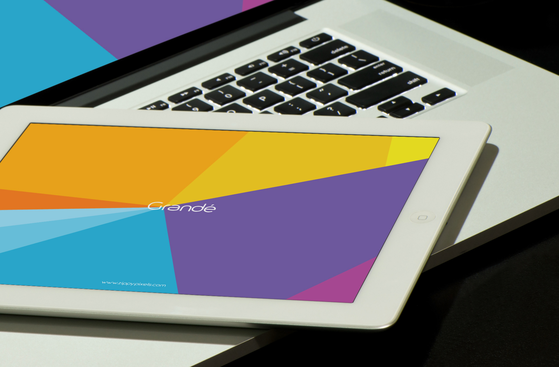 app showcase mock-up
