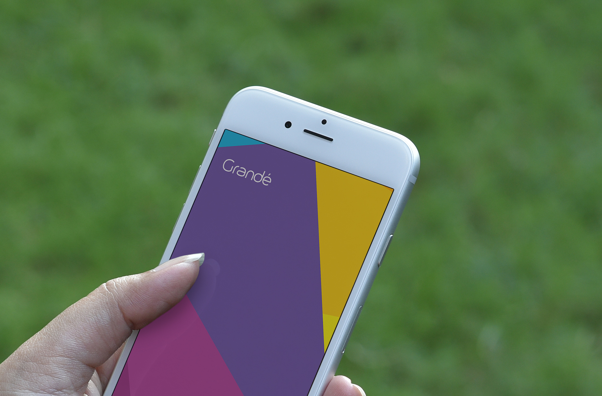 app showcase mock-up