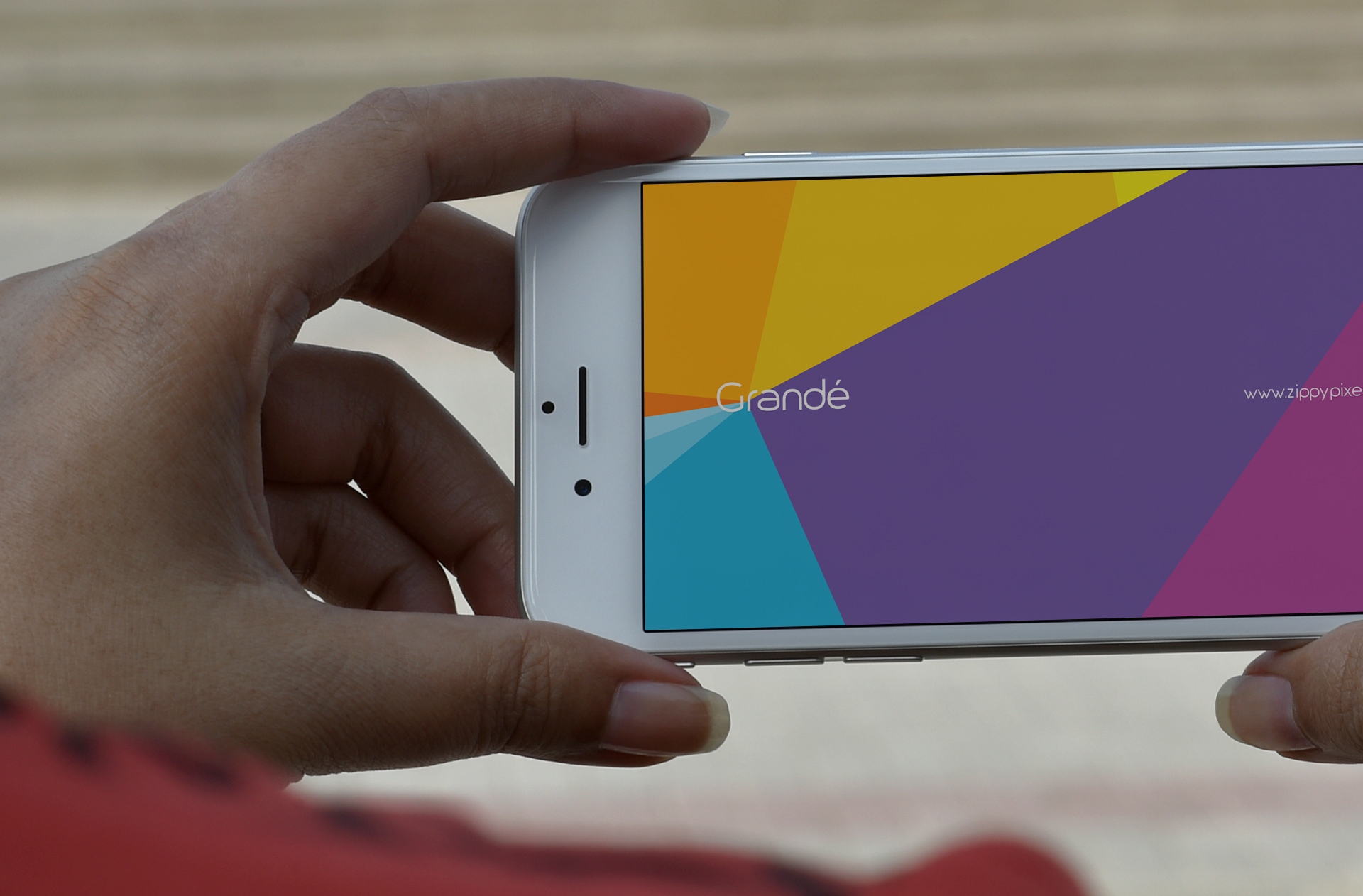 app showcase mock-up