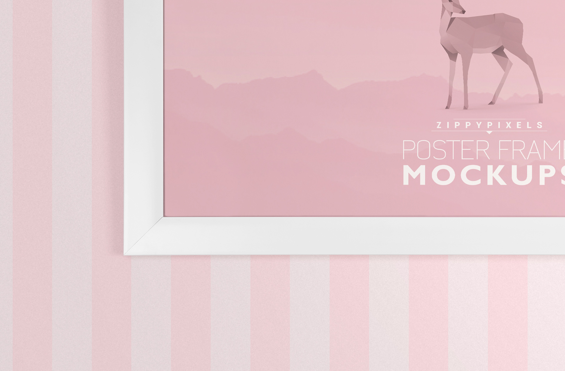 aesthetic frame mockup