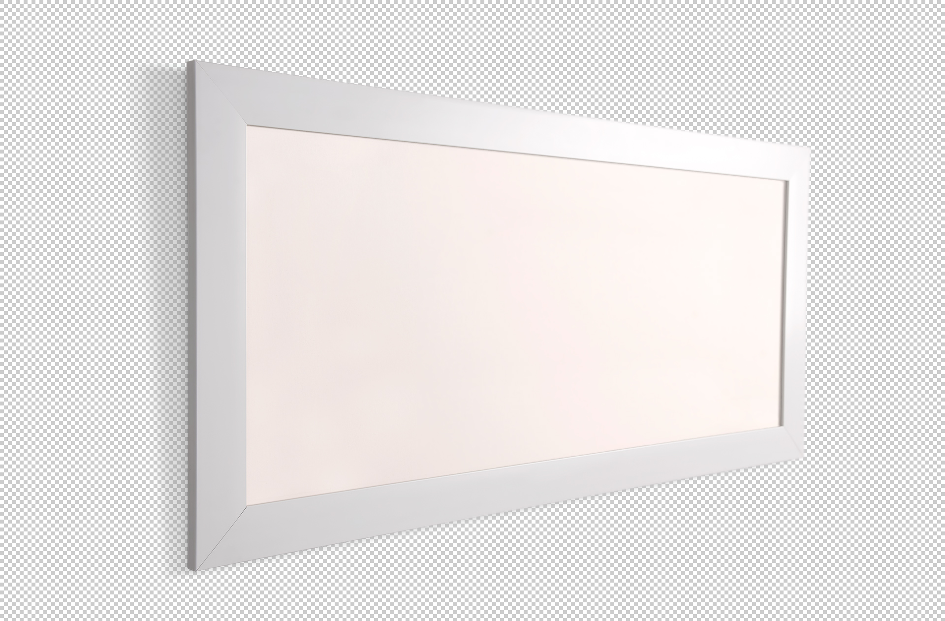advertising poster frame mockup