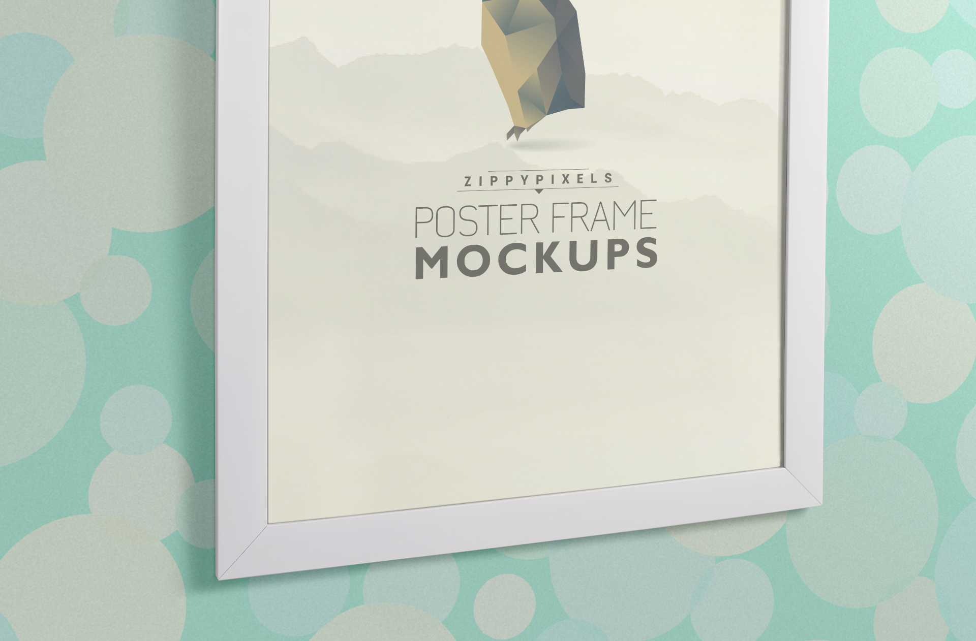 advertising frame mockup
