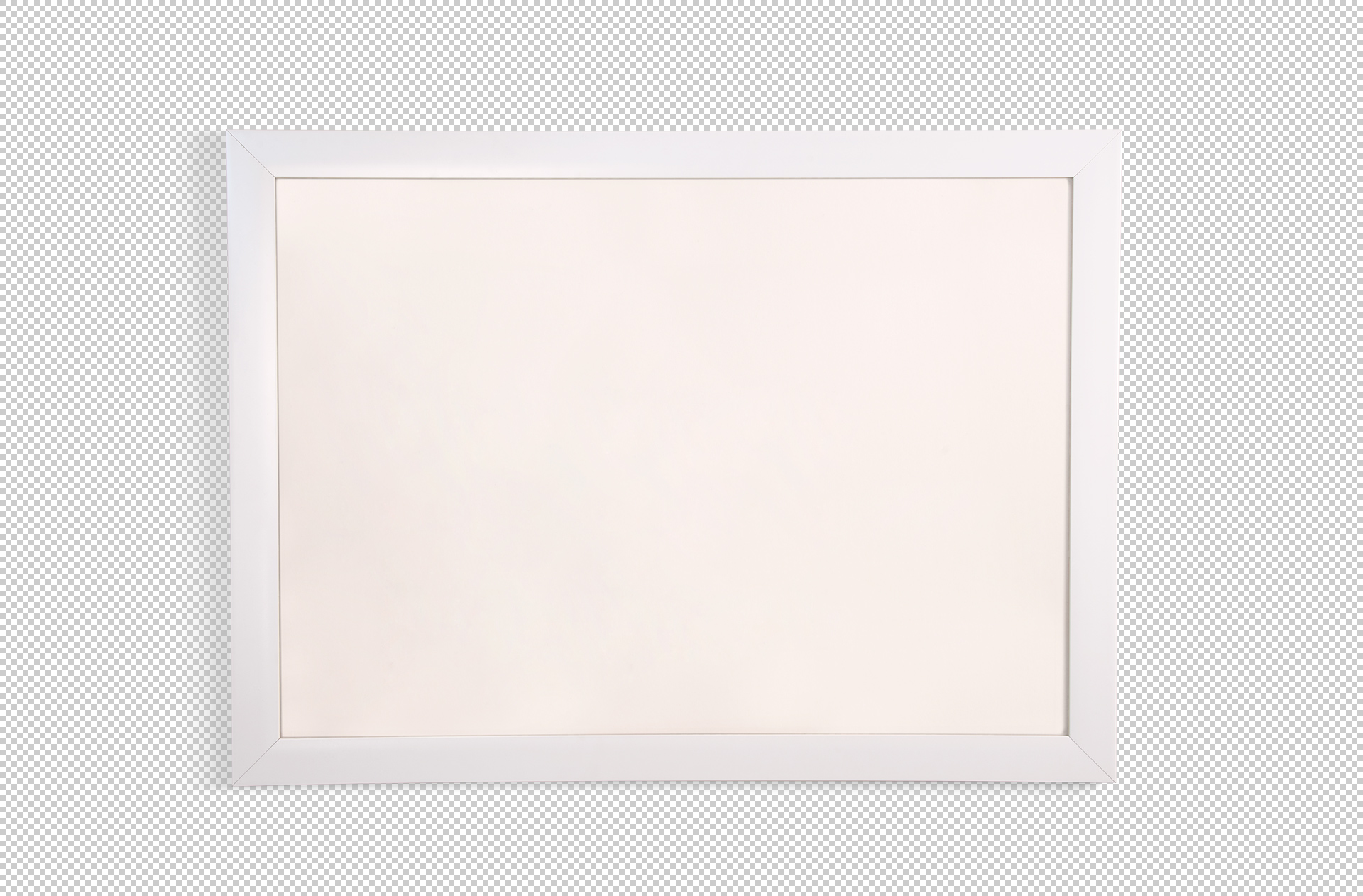 advertising frame mockup