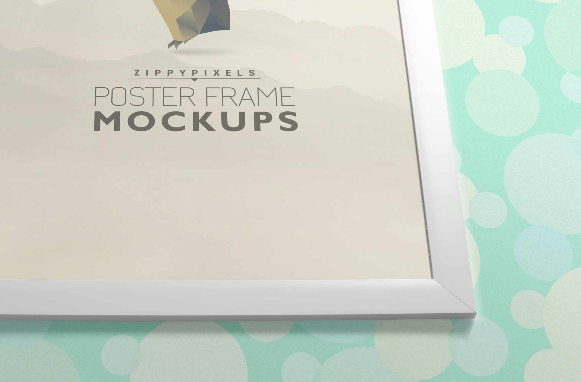 advertising frame mockup