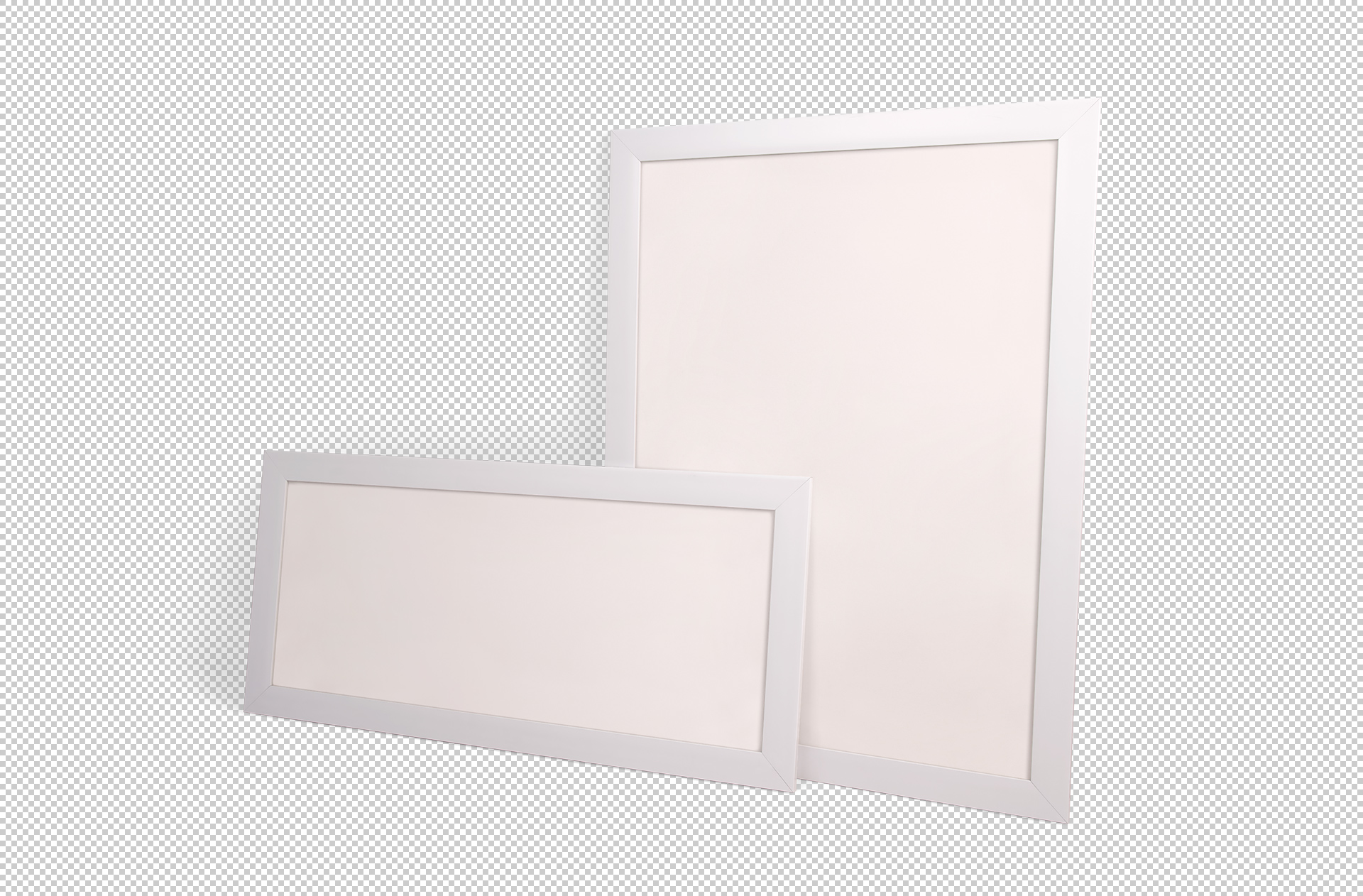 advertising frame mockup