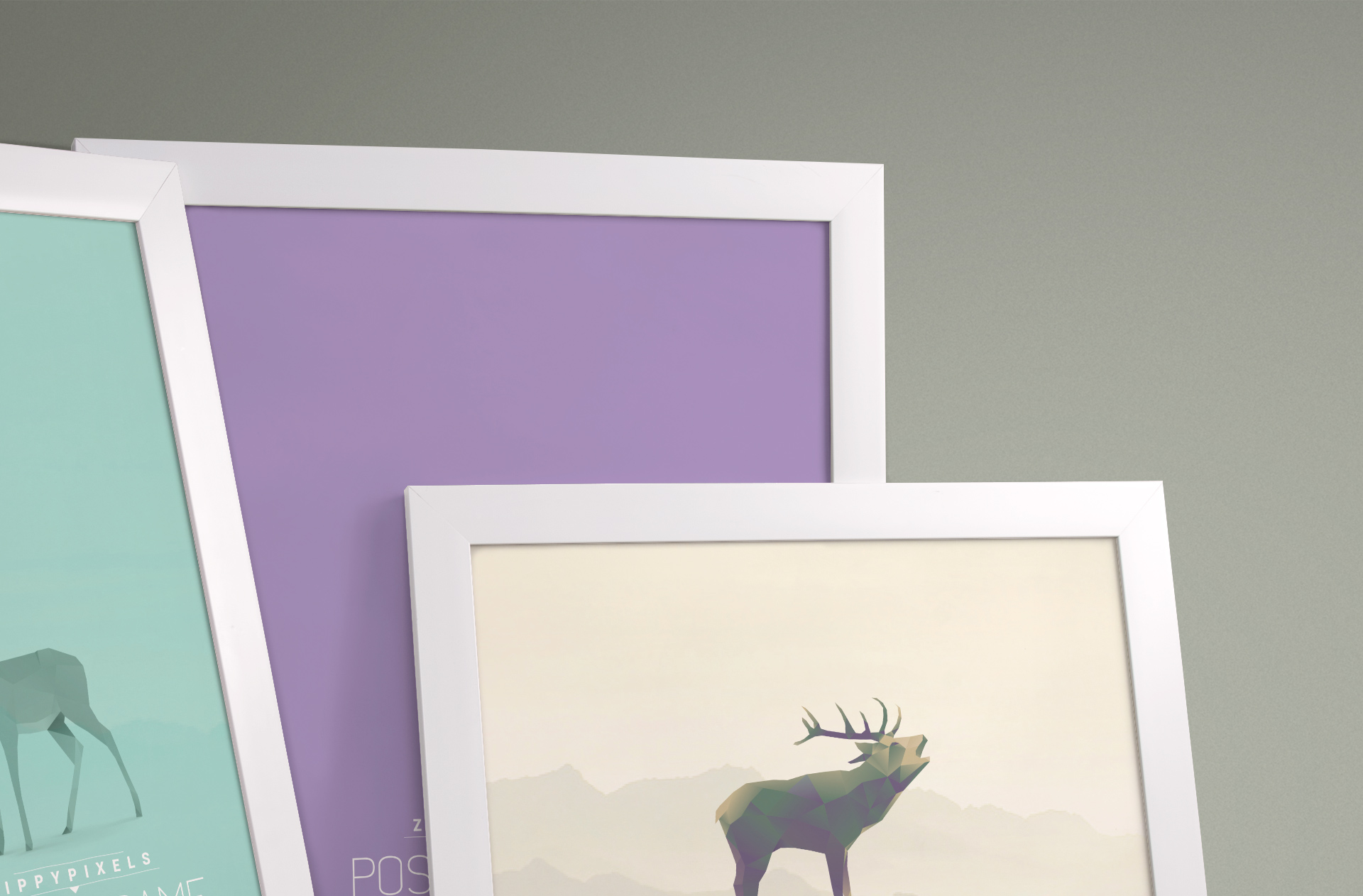 advertising frame mockup