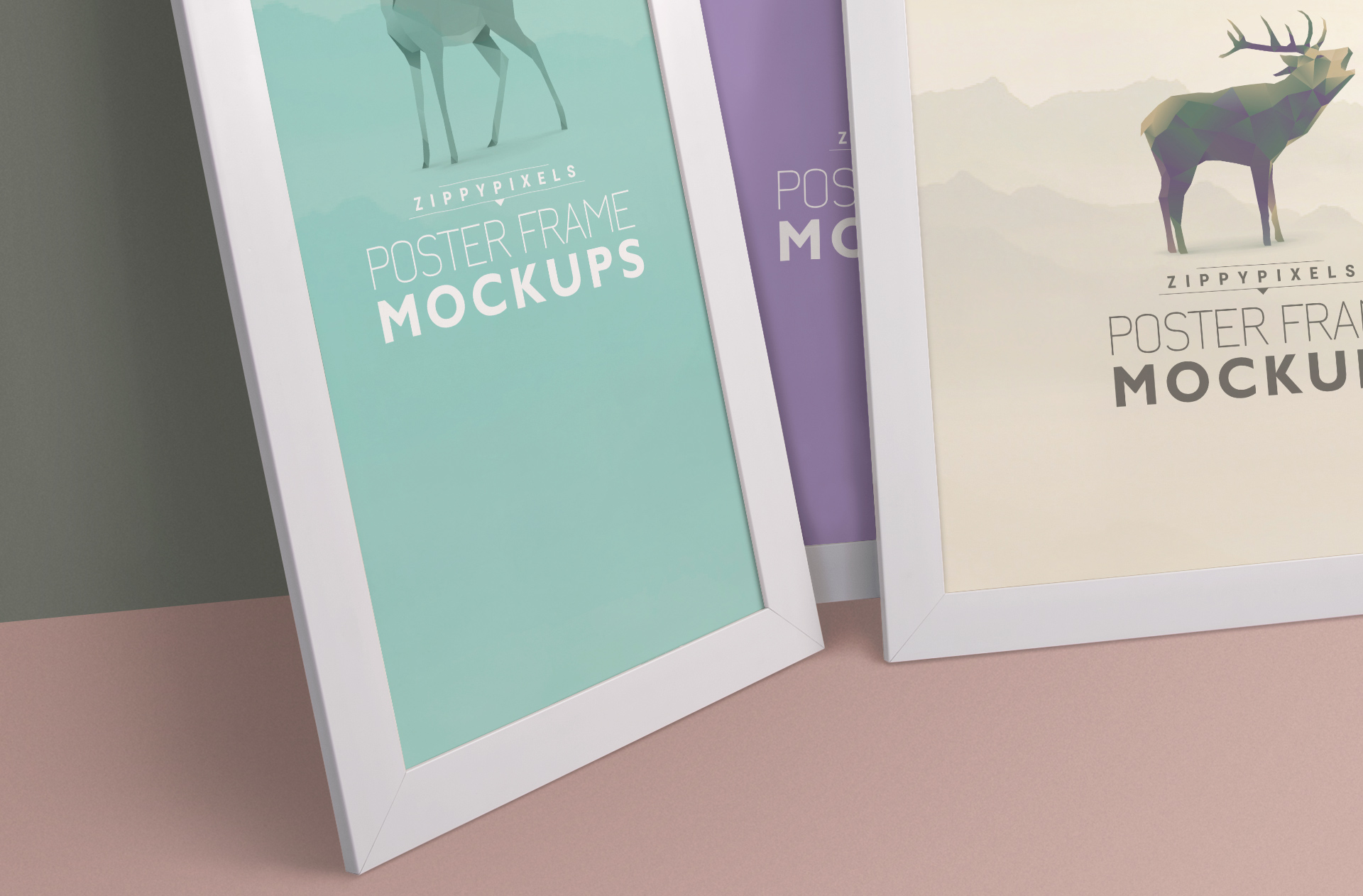 advertising frame mockup