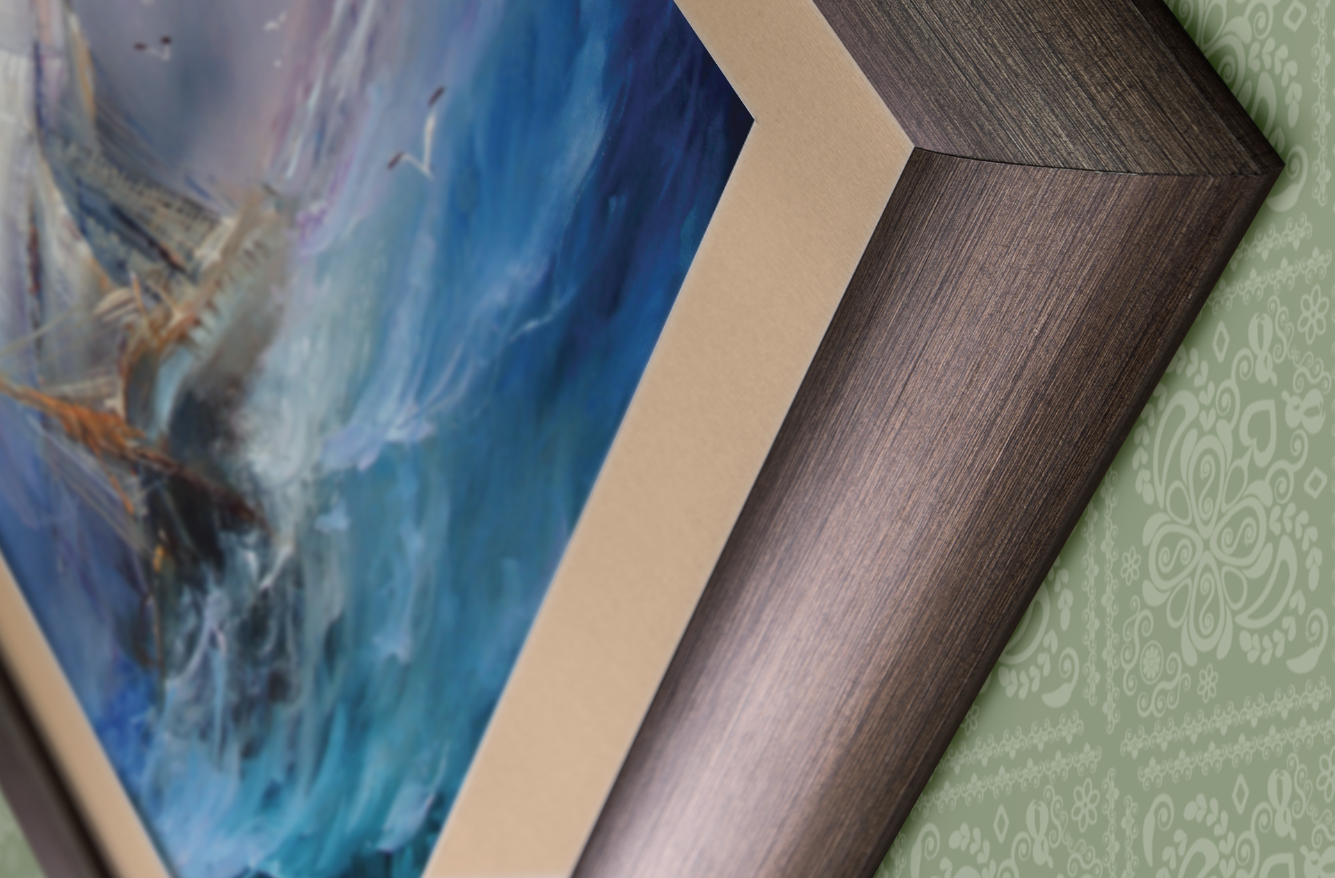 advertising frame mockup