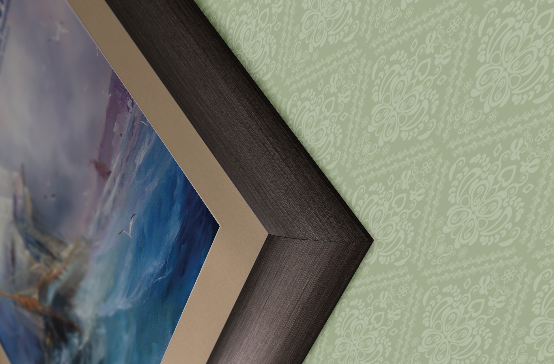 advertising frame mockup