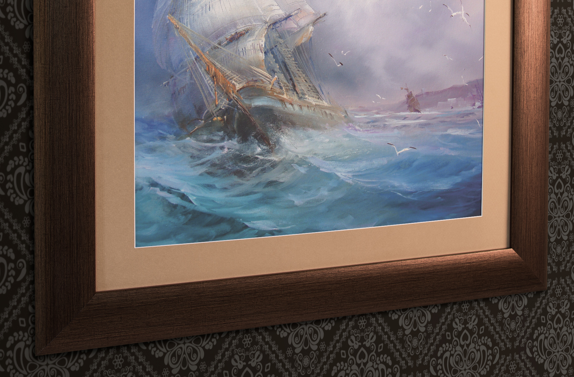 advertising frame mockup