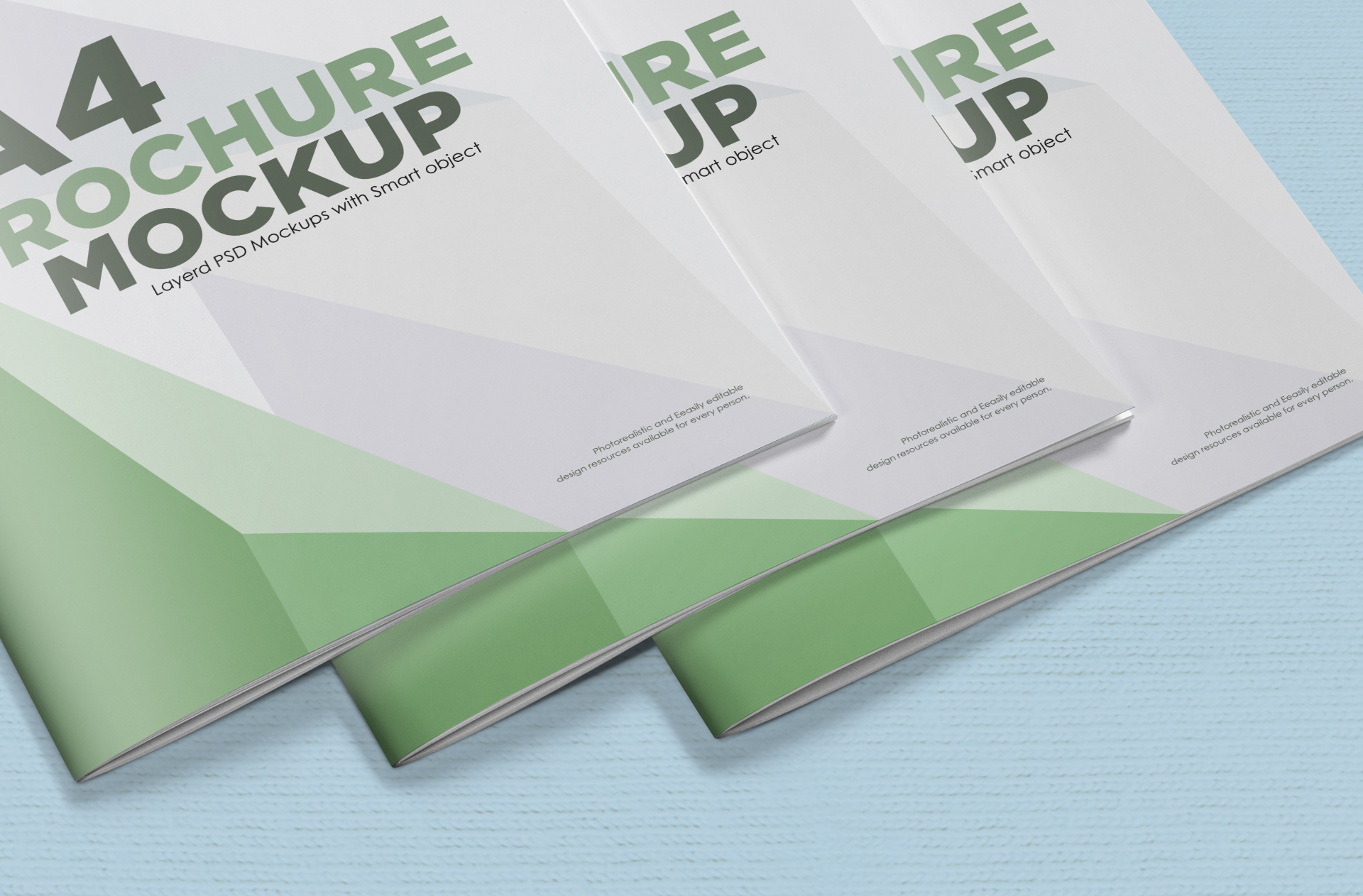 A4 brochure mockup