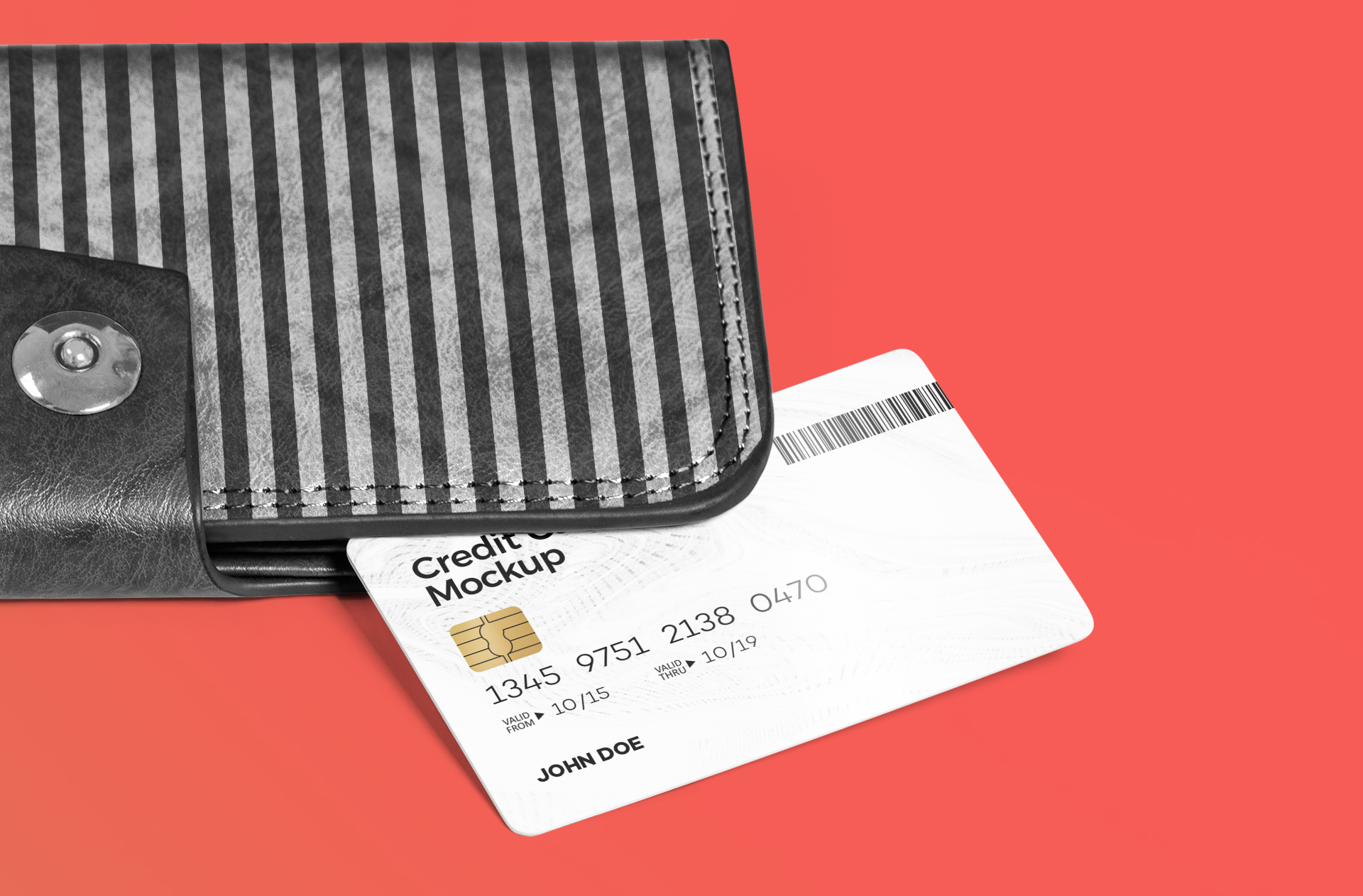 corporate identity card mockup