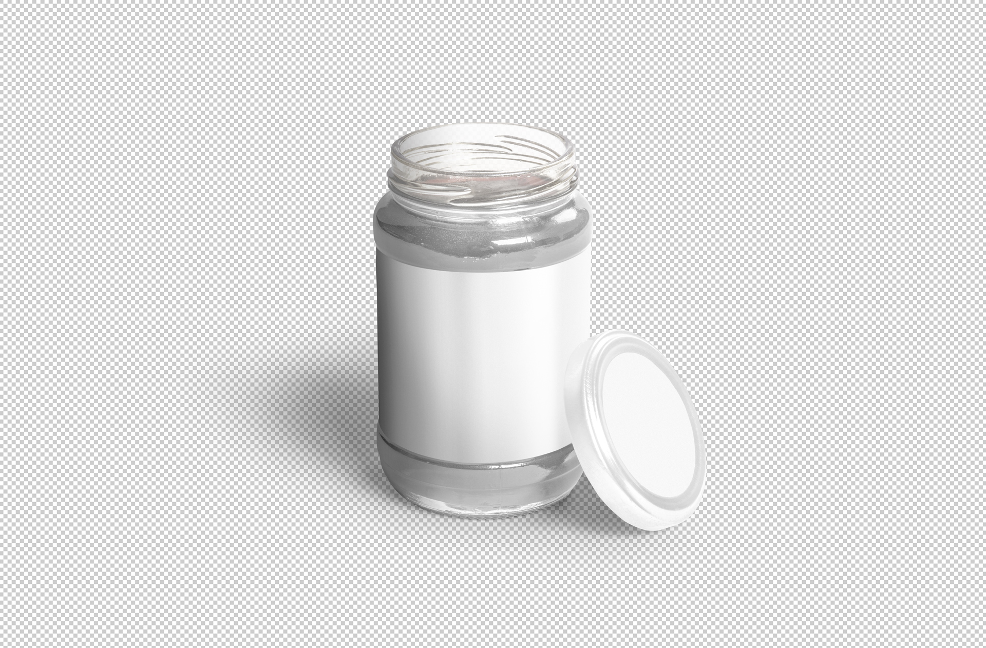 high-resolution jam jar mockup