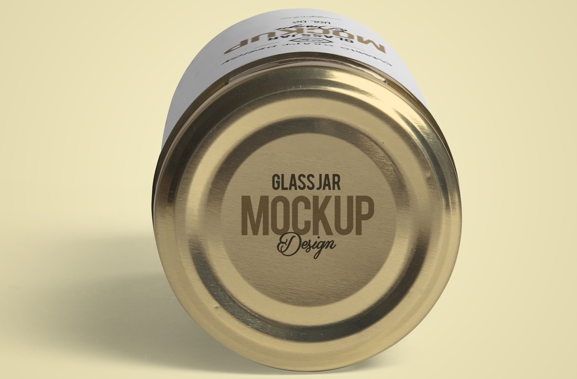 custom label jar mock-up