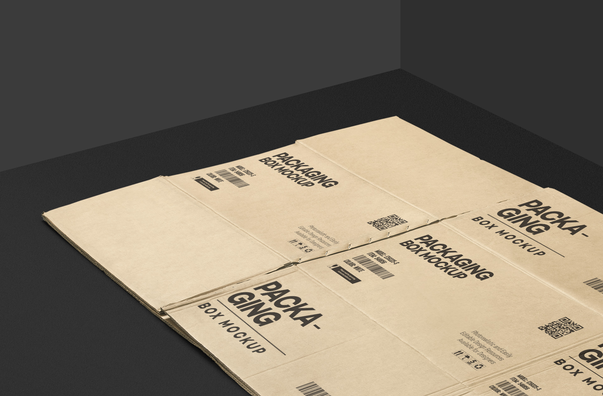 box mock up