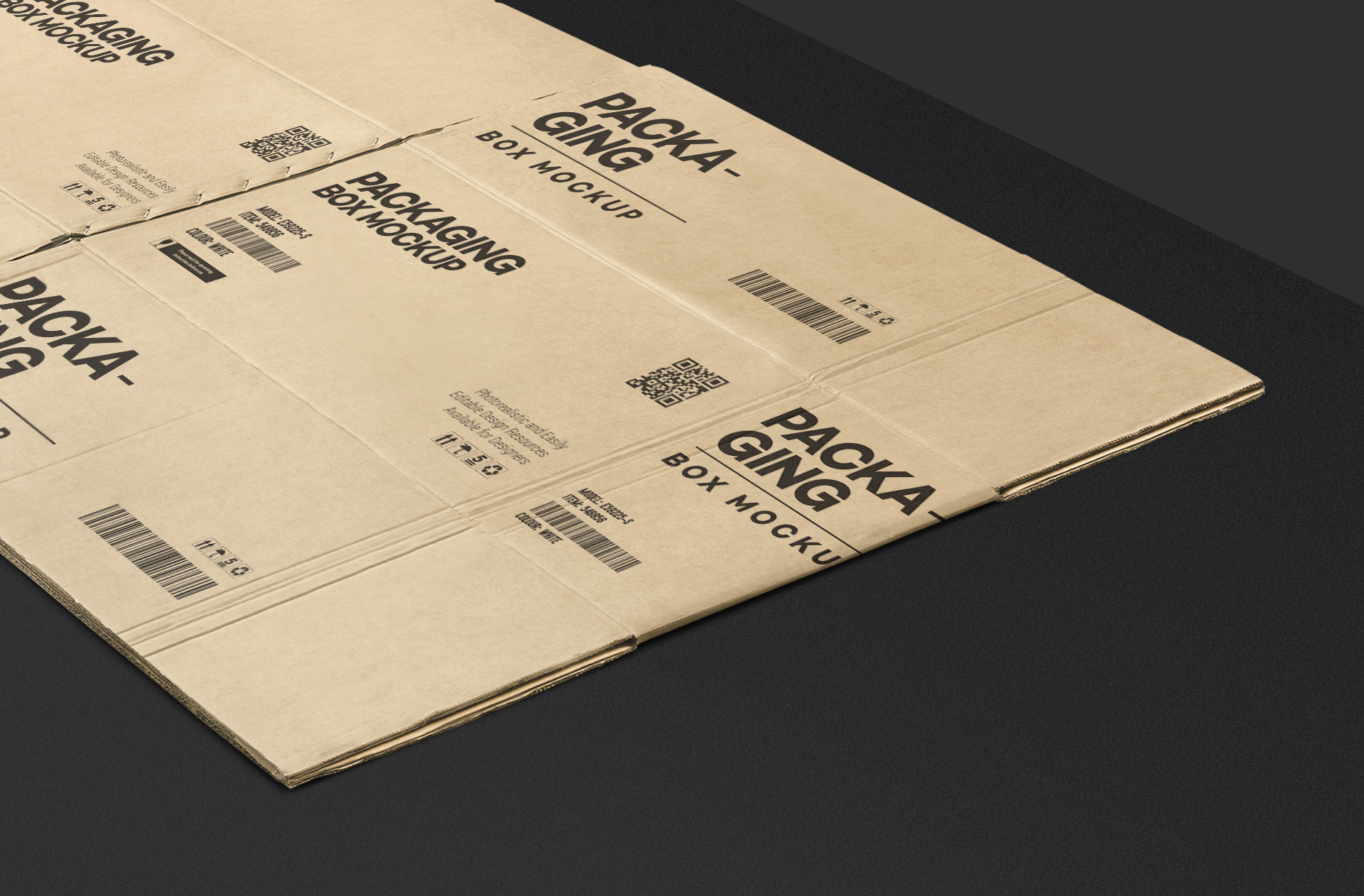 box mock up