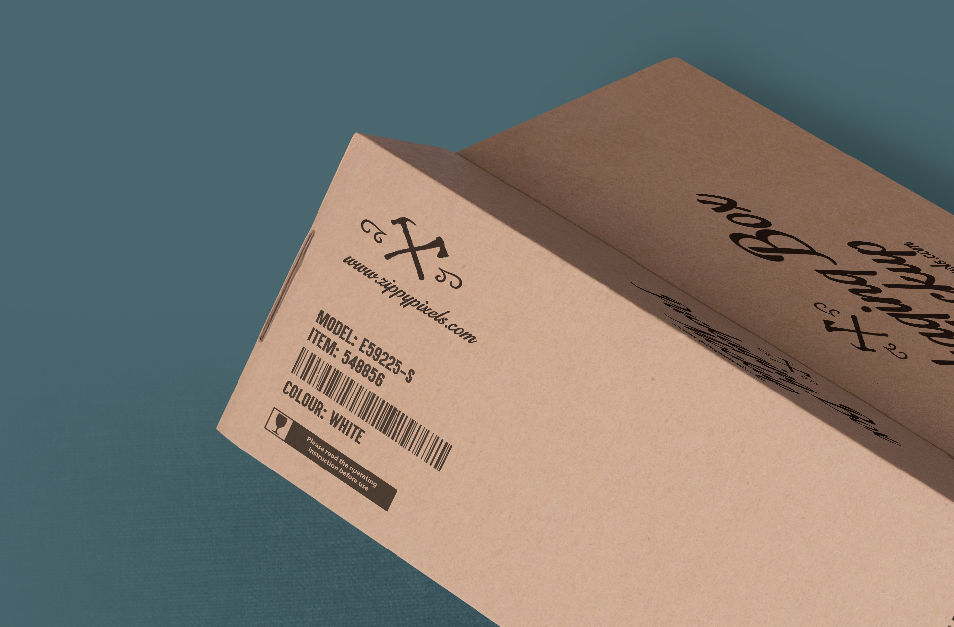 box mockup PSD
