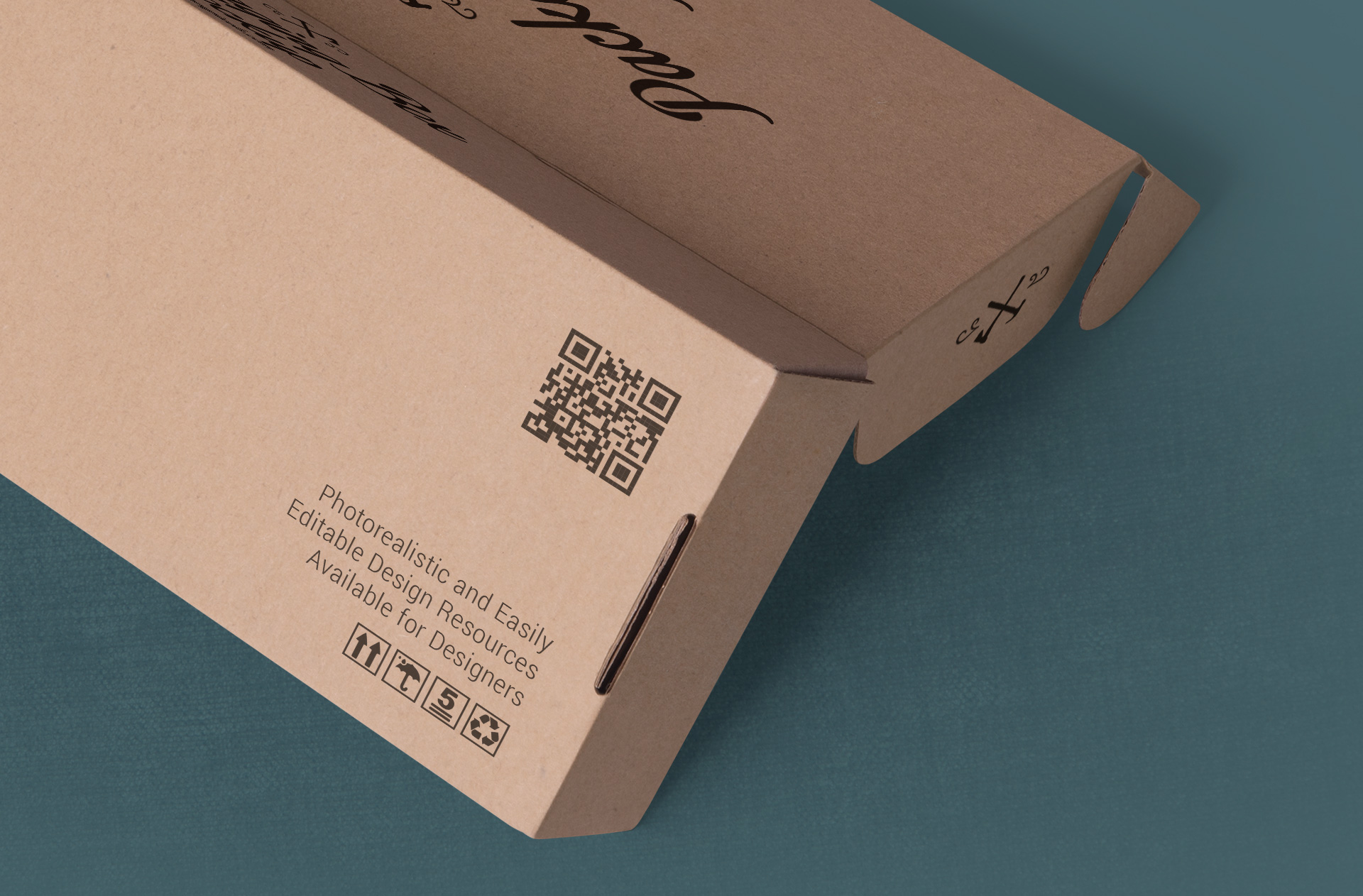 box mockup PSD