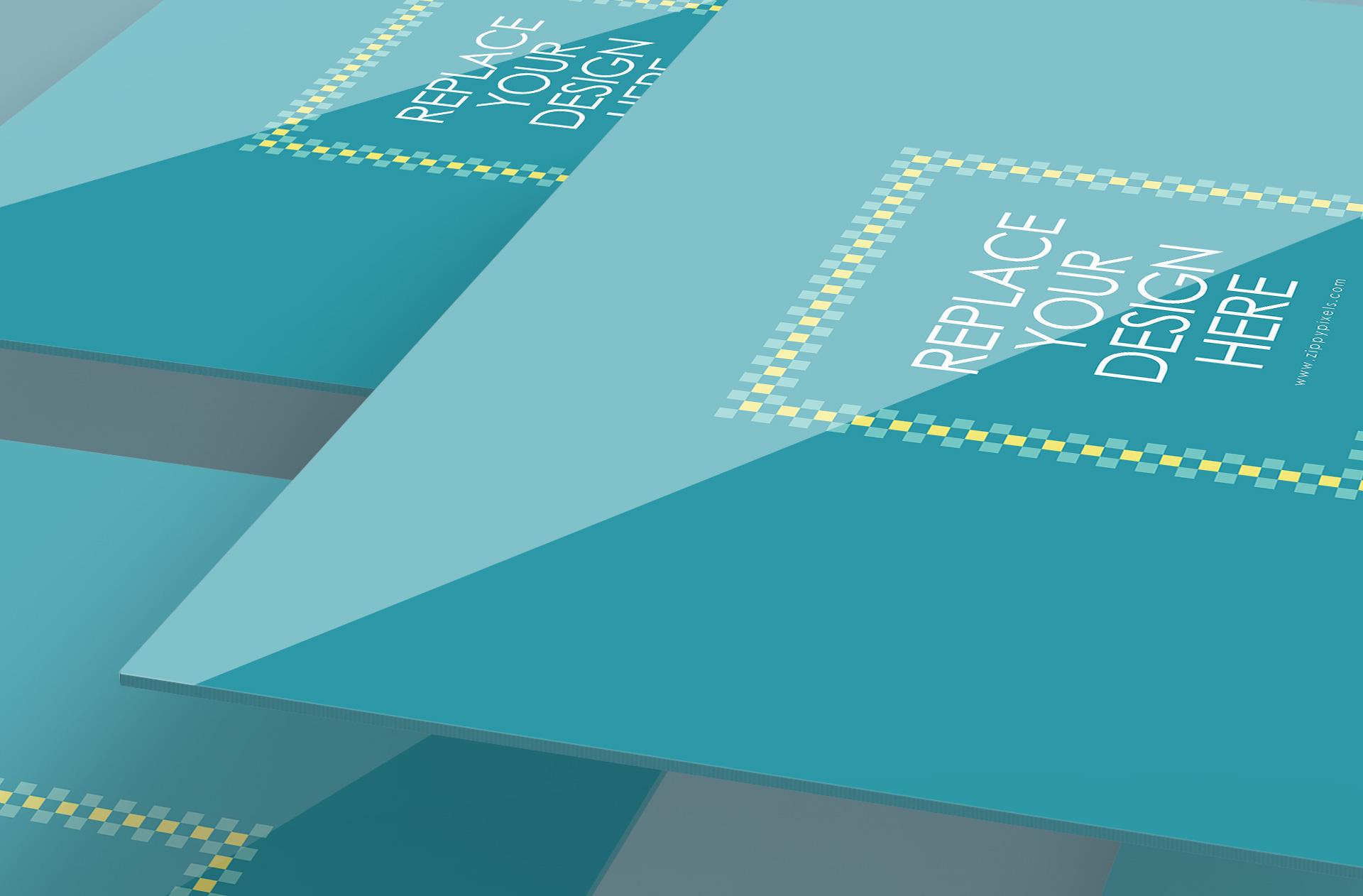 A4 flyer PSD