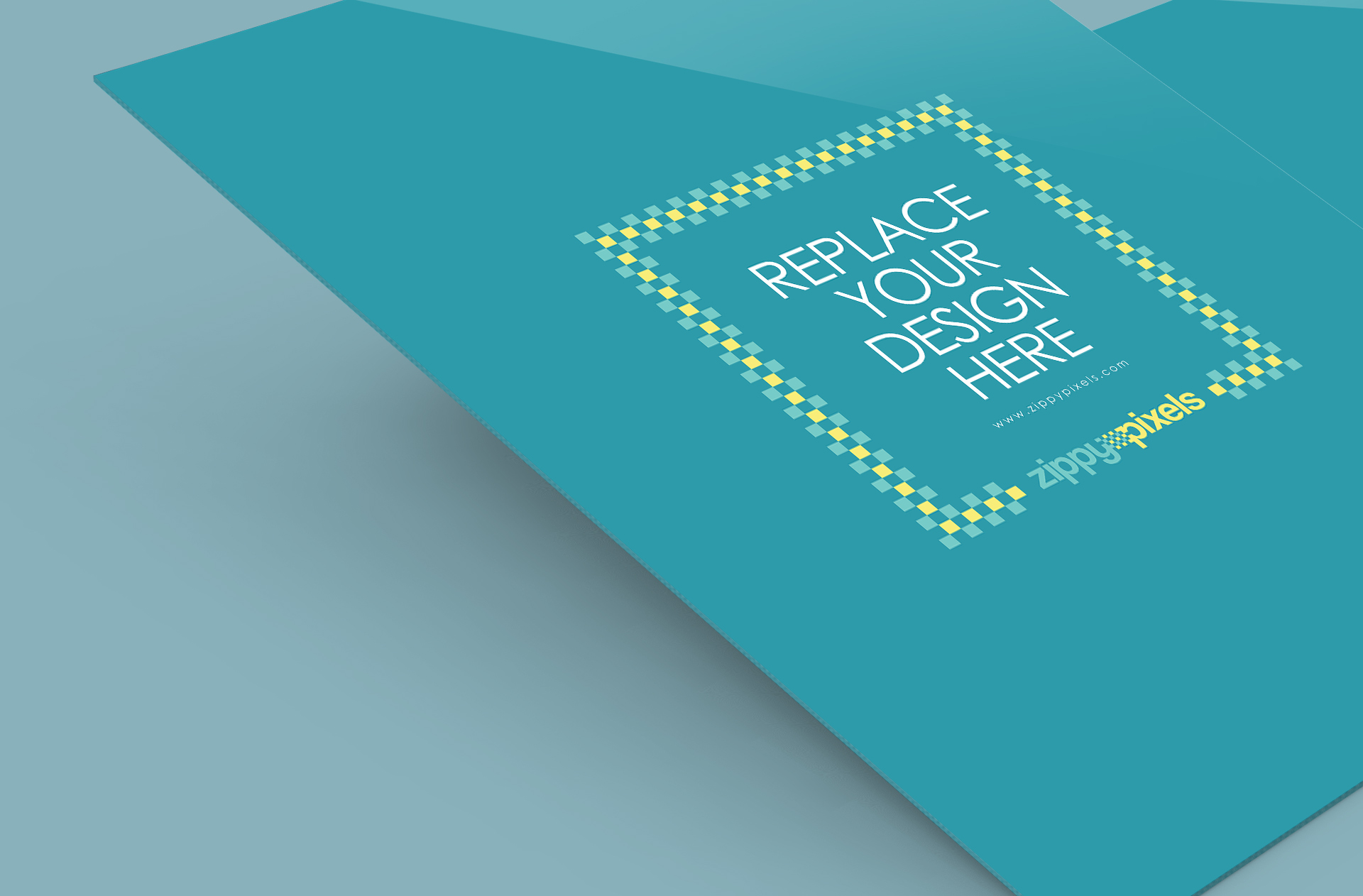 A4 flyer PSD