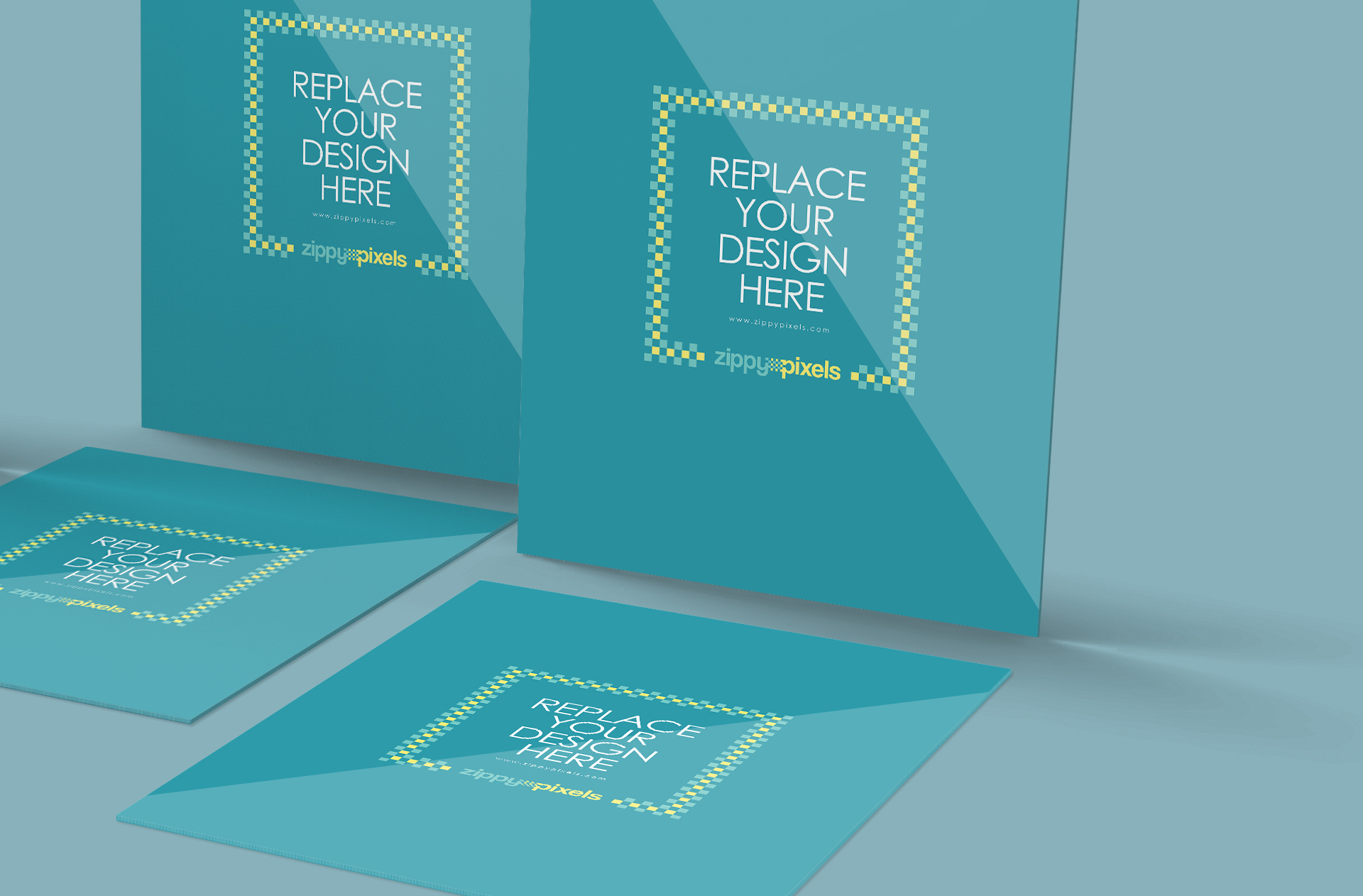 A4 flyer PSD