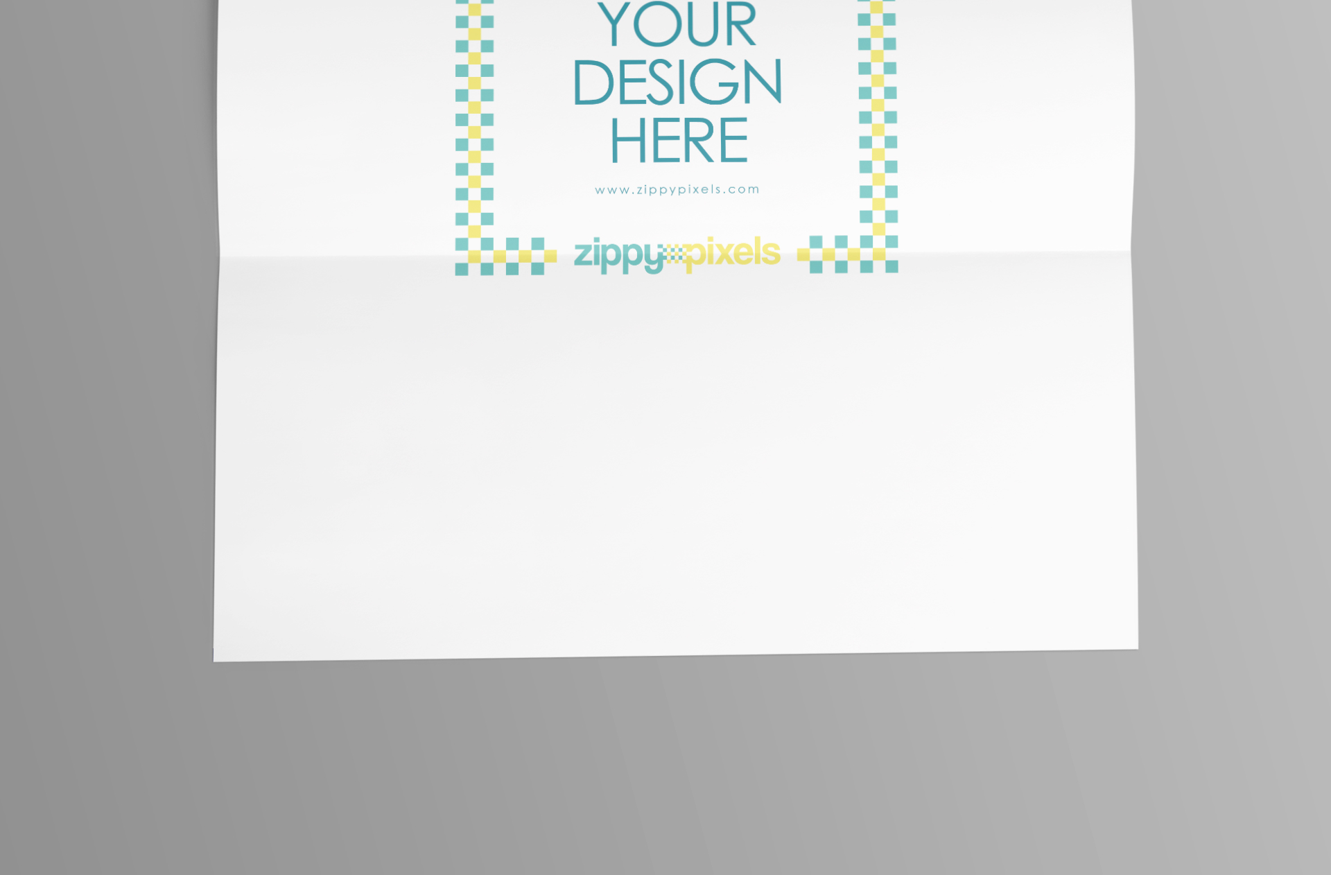 A4 flyer mockup