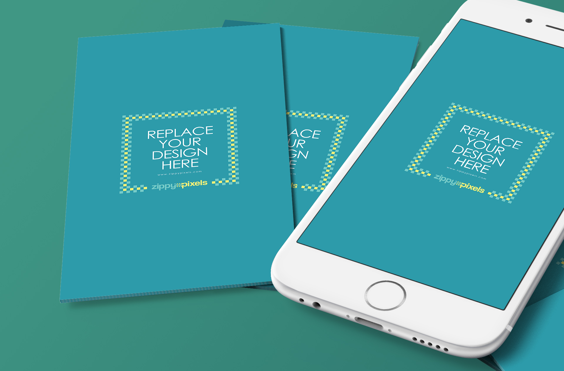 app showcase mockup