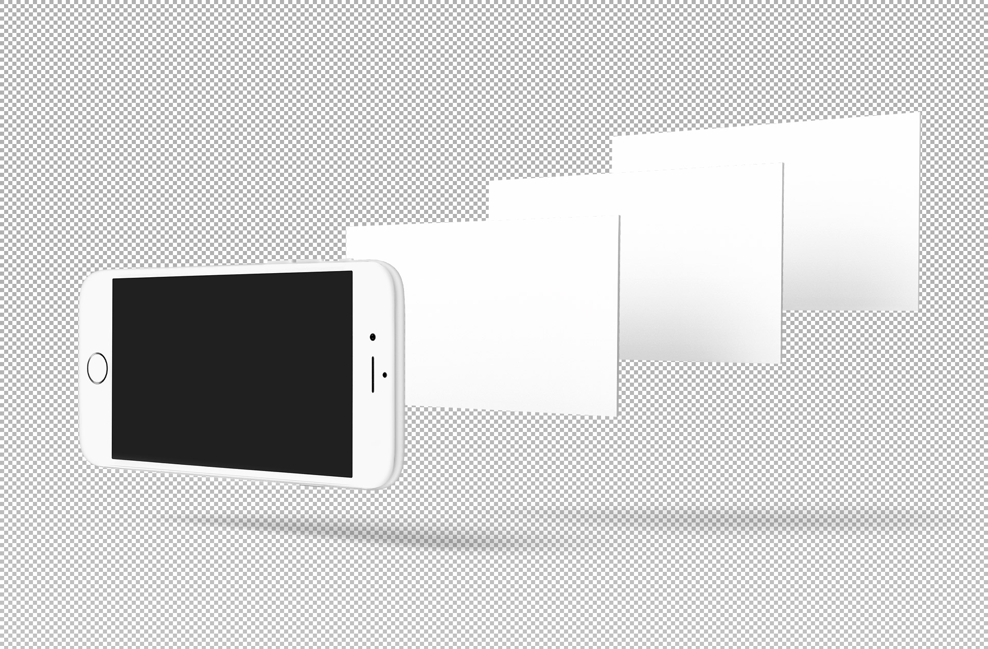 app showcase PSD