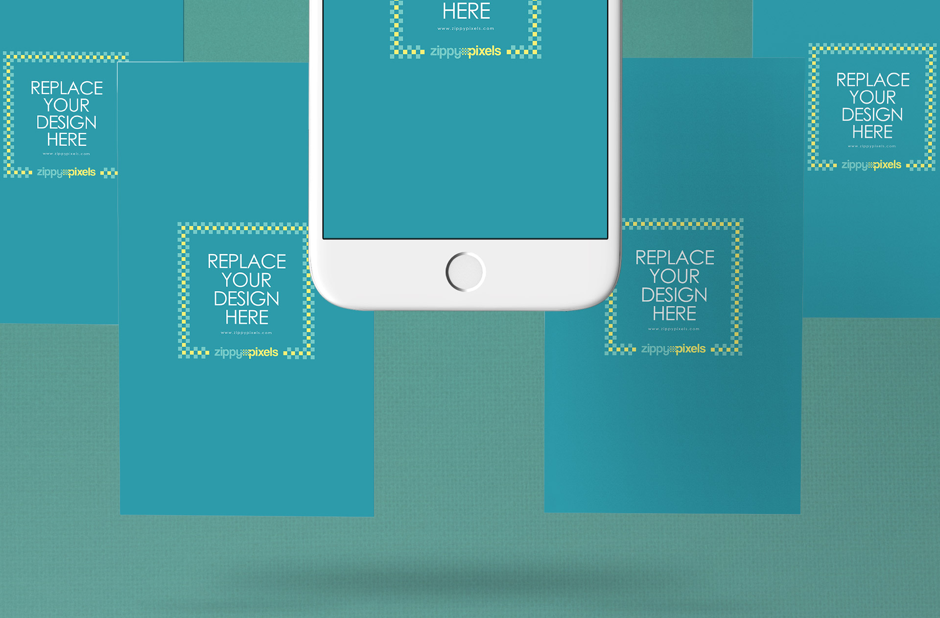 app showcase mockup