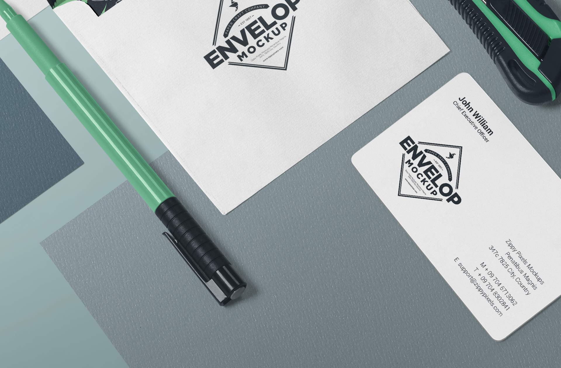 business card mock-up