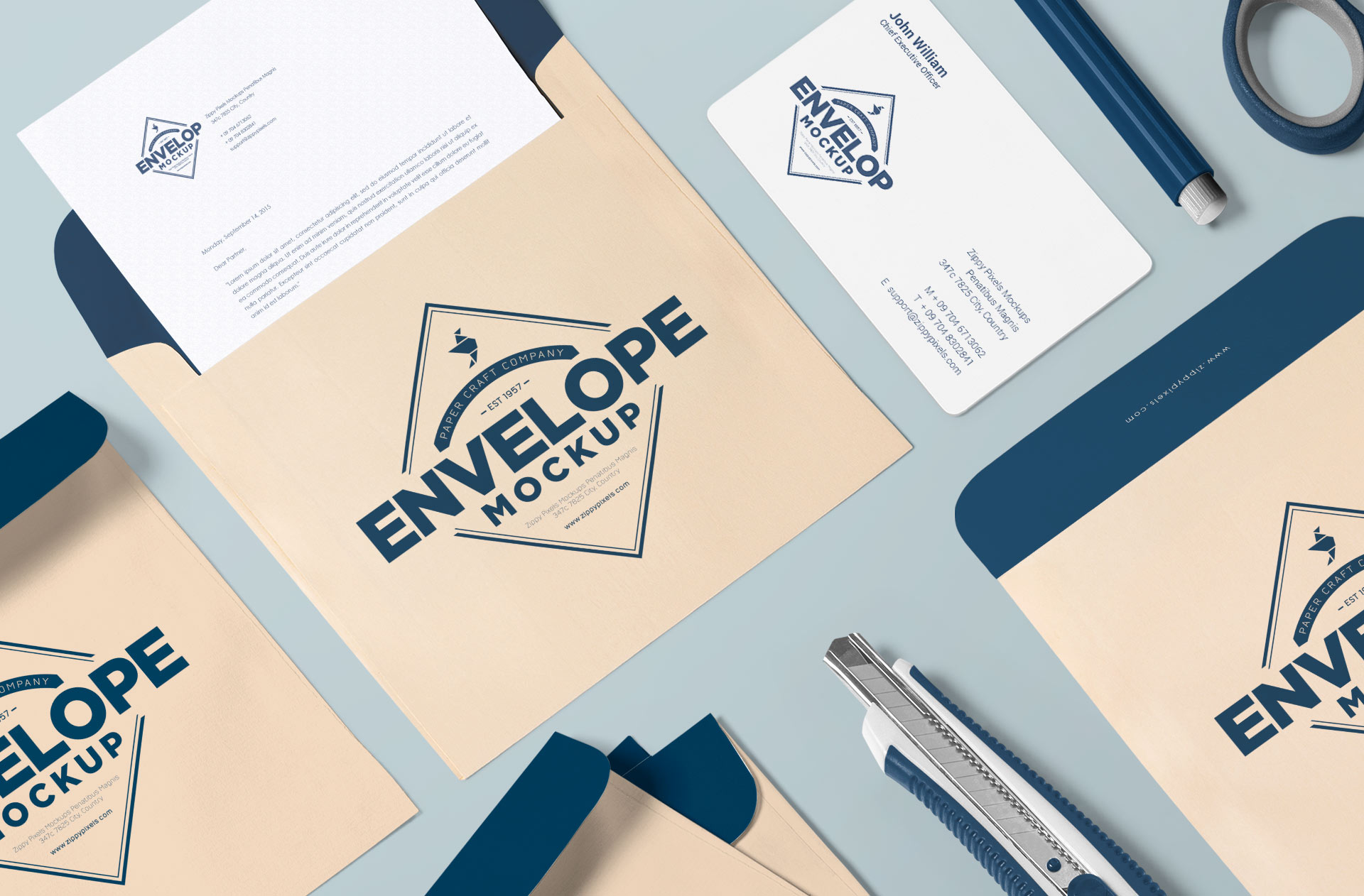 business card mock-up