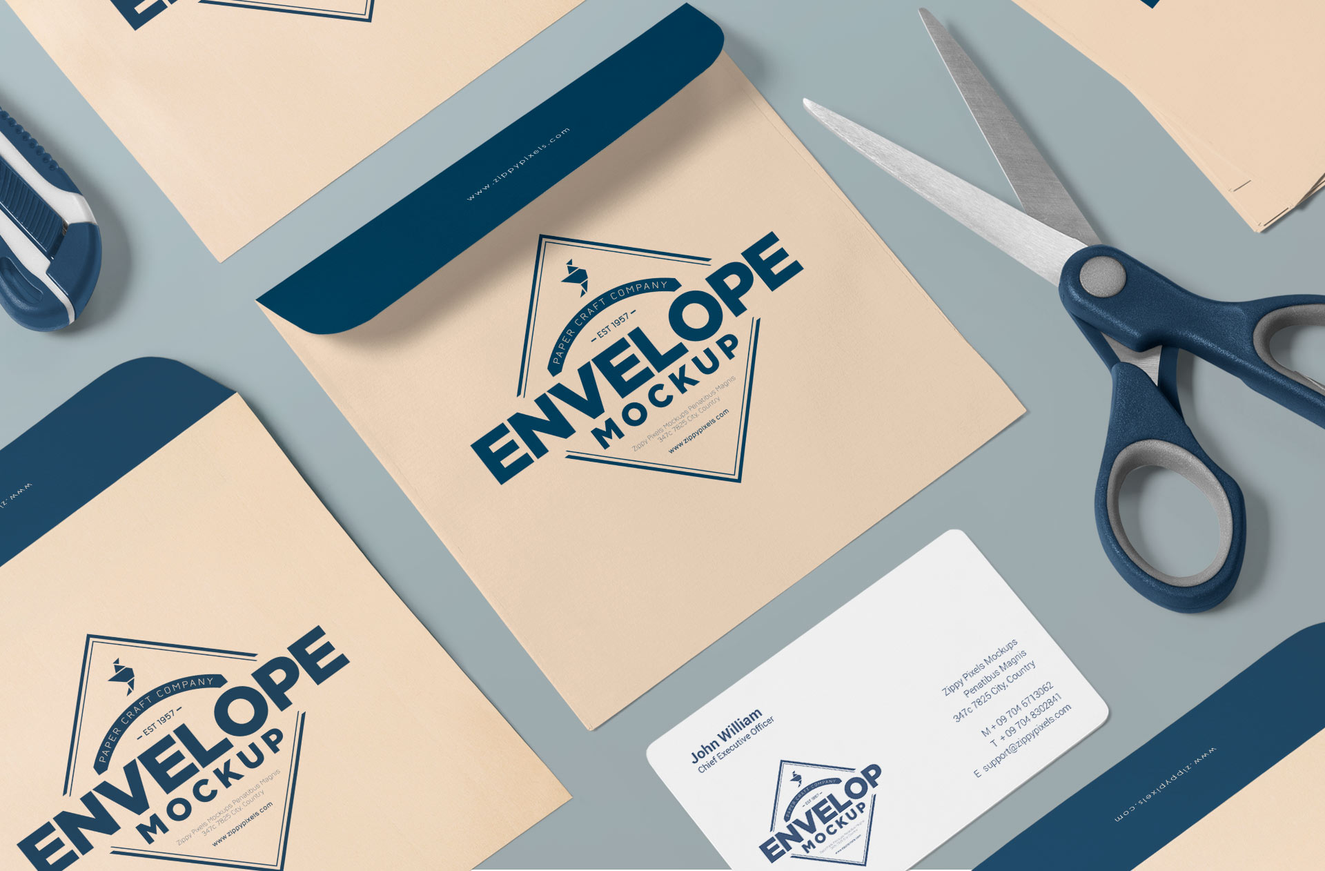 business card mock-up