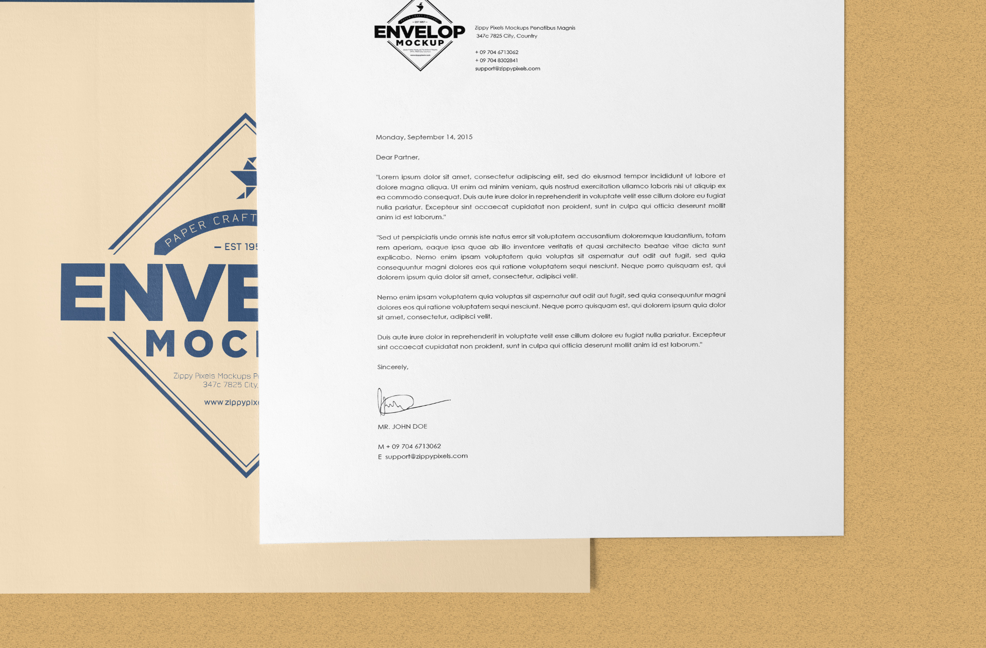 branding identity PSD