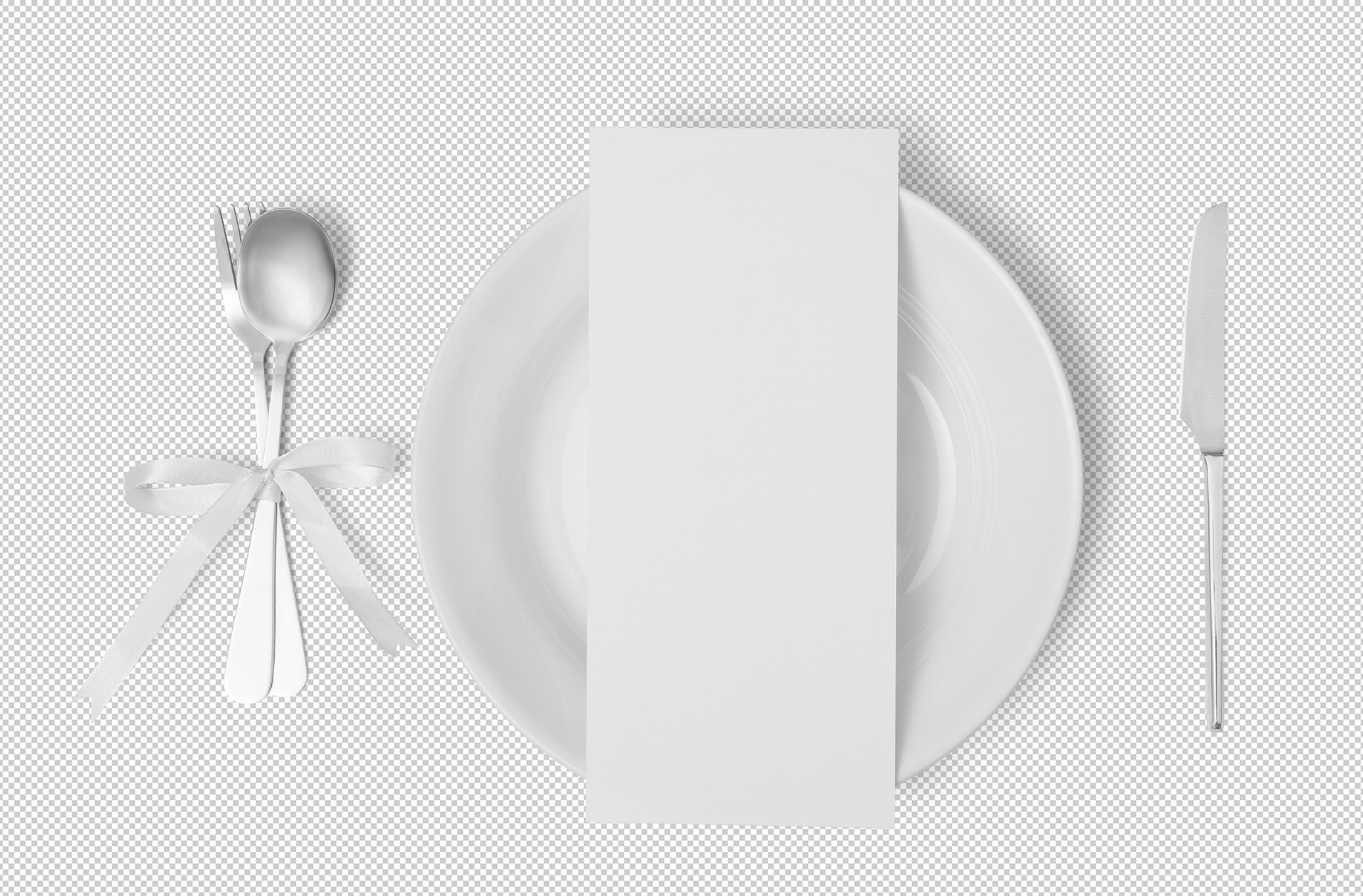 floral wedding menu PSD