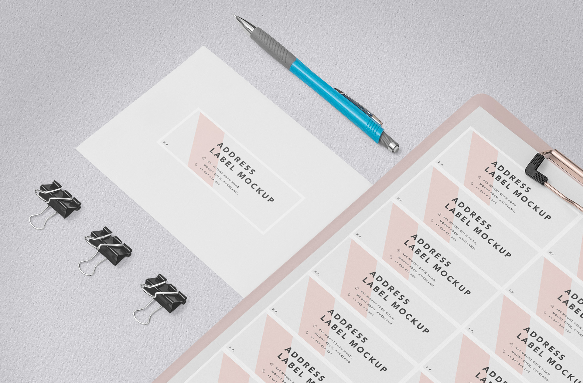 branding label mockup