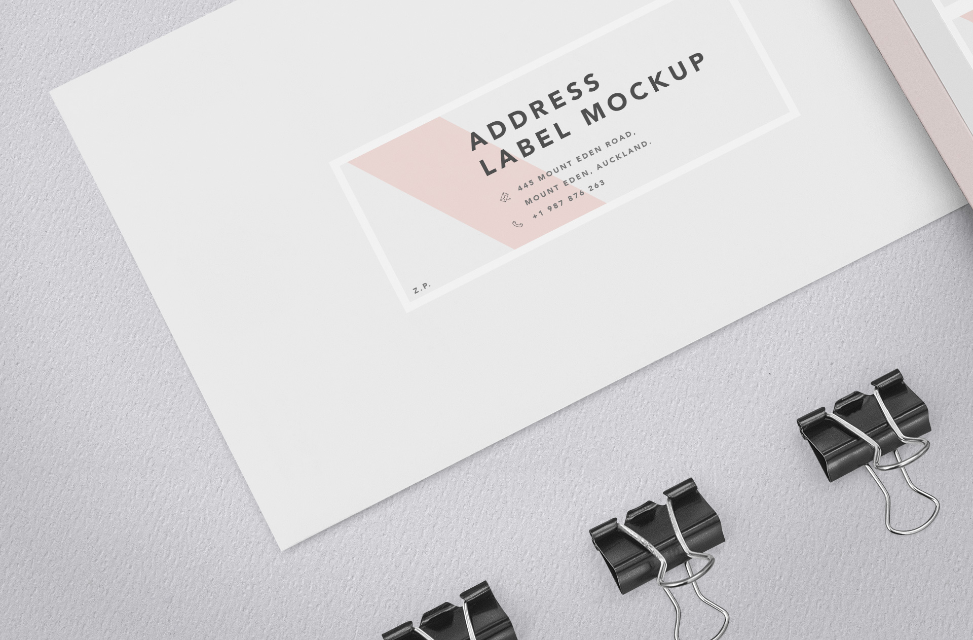 branding envelope mockup