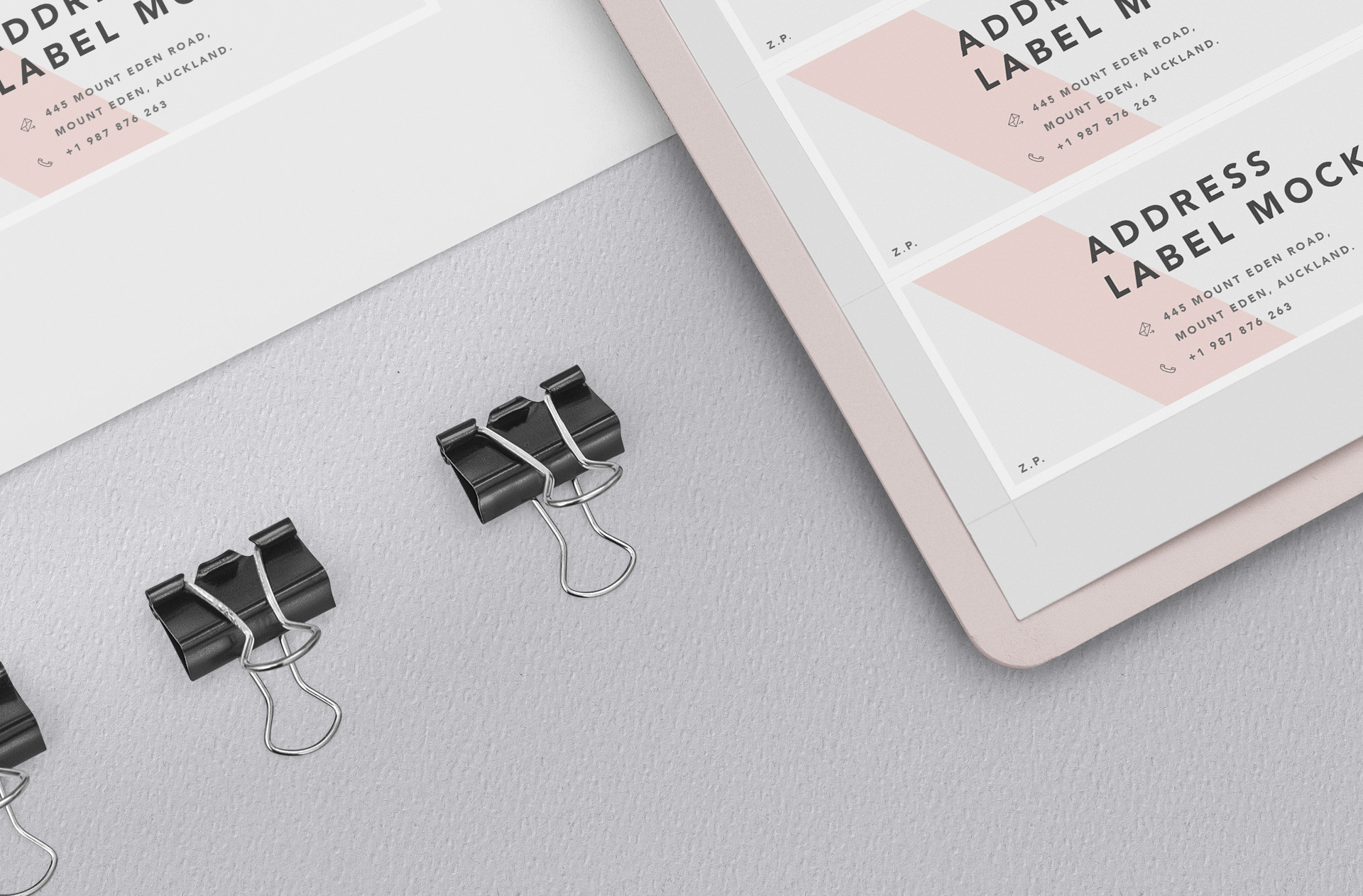 branding envelope mockup
