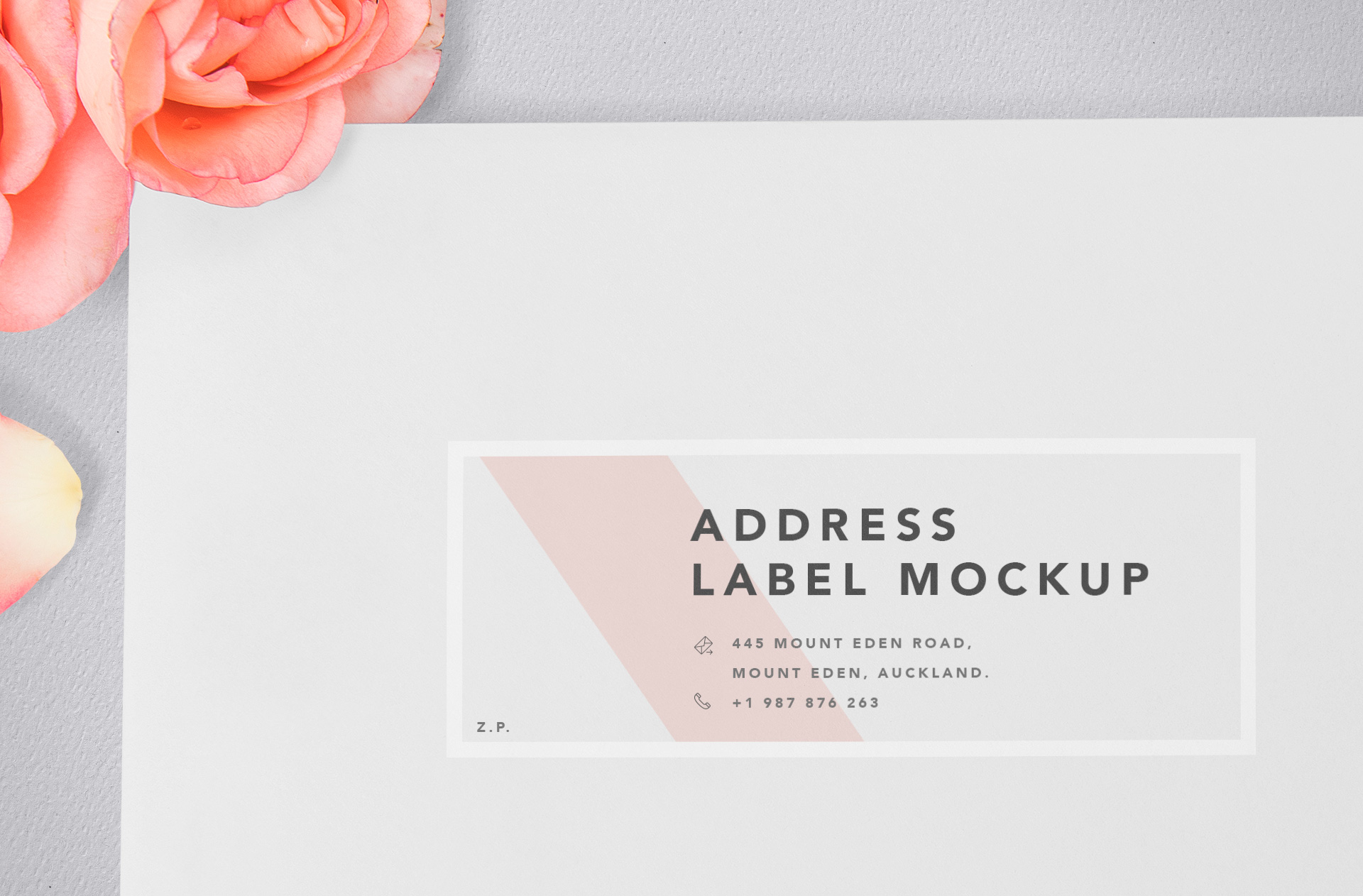 branding sticker mockup