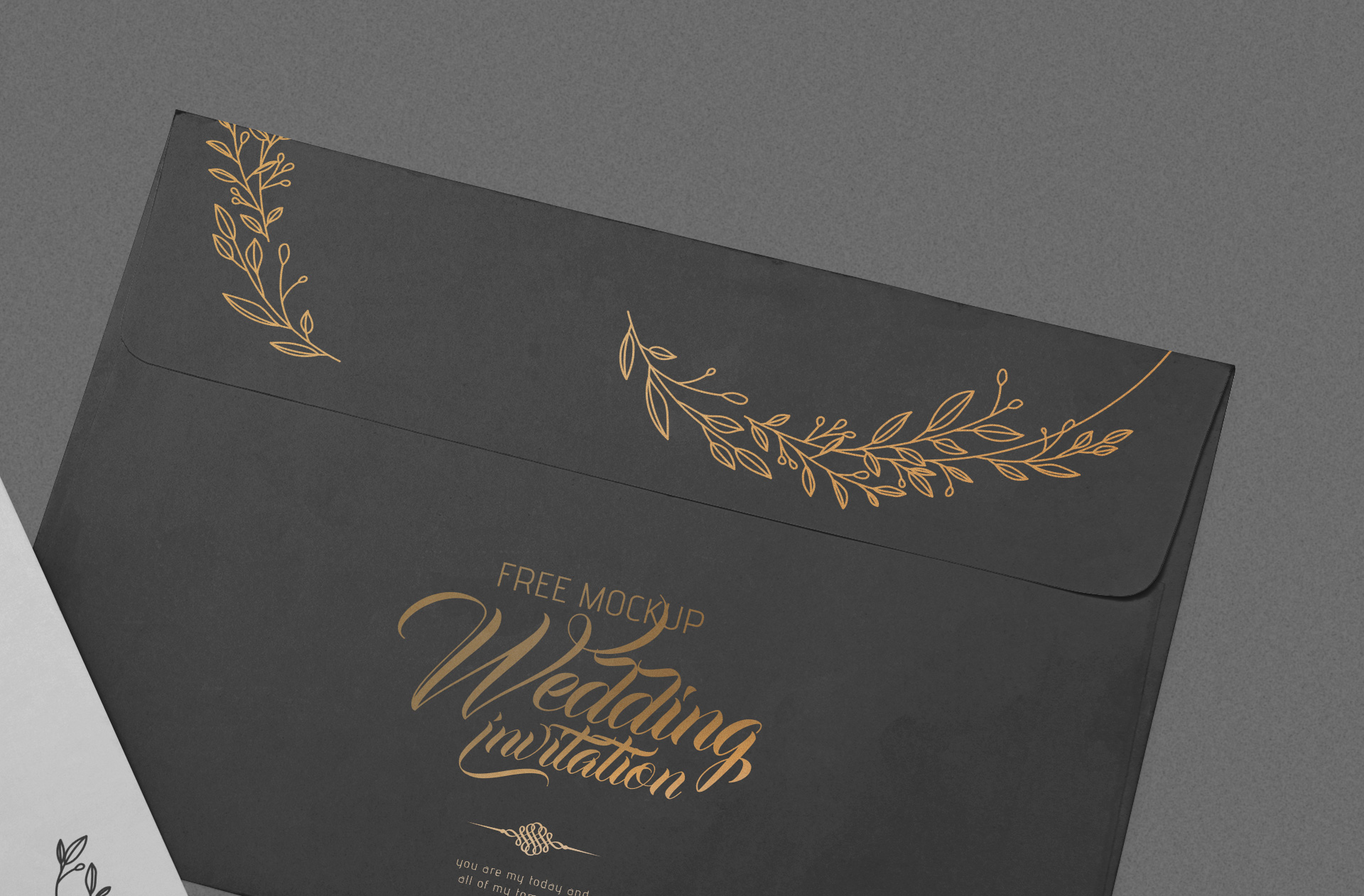custom invitation mockup