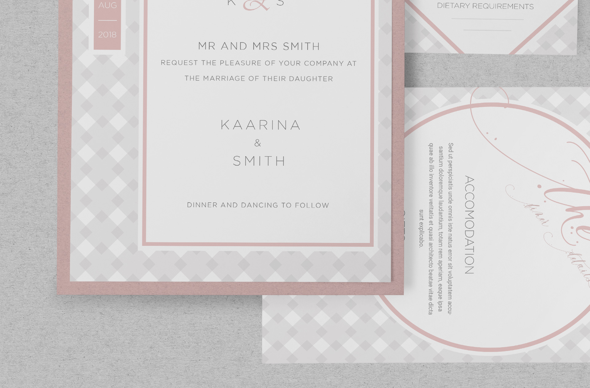 elegant card template