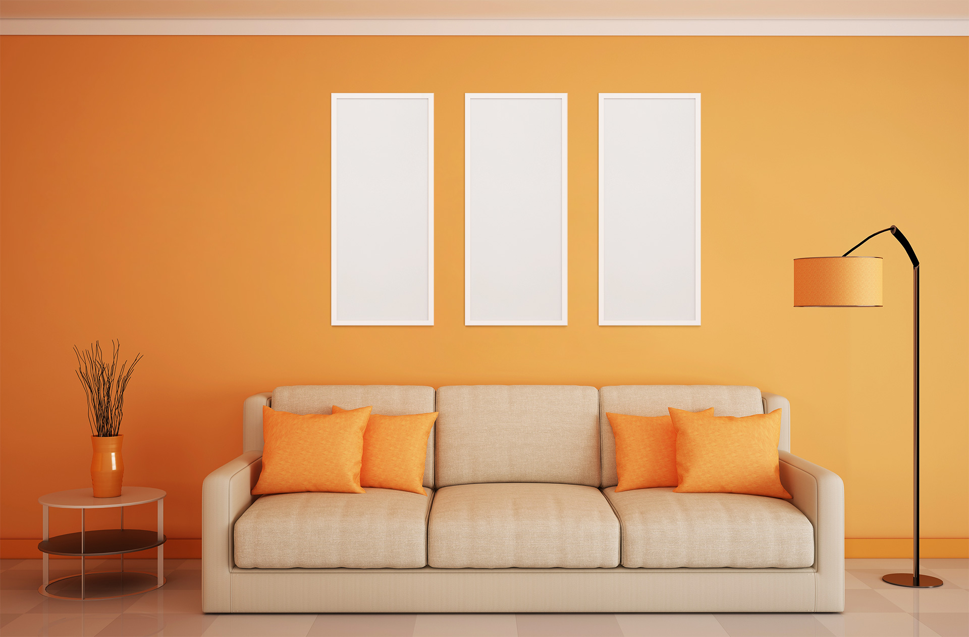 framed artwork template
