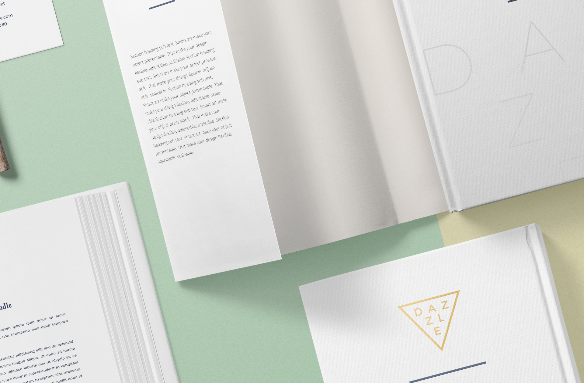 branding elements PSD