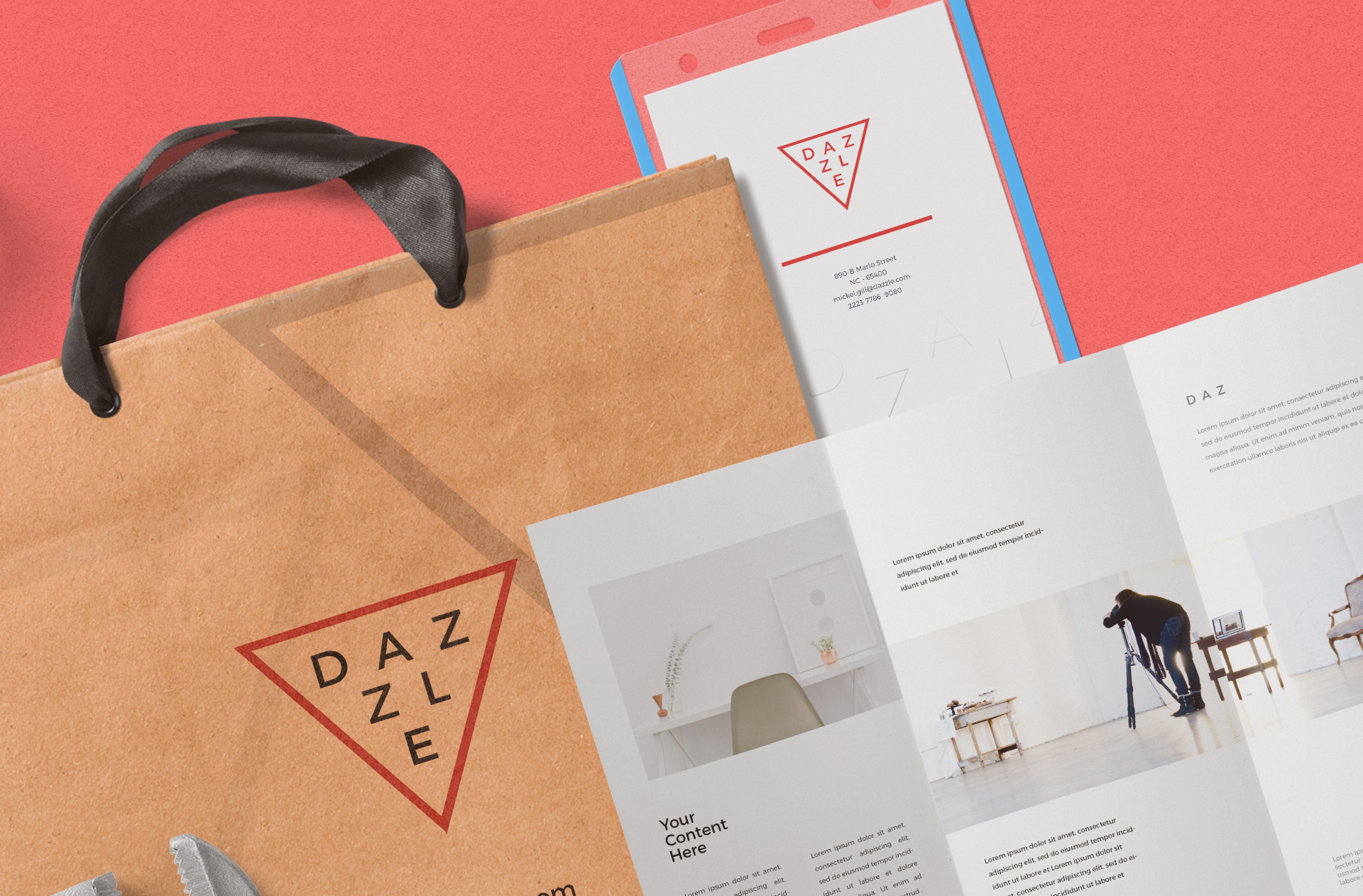 business identity PSD